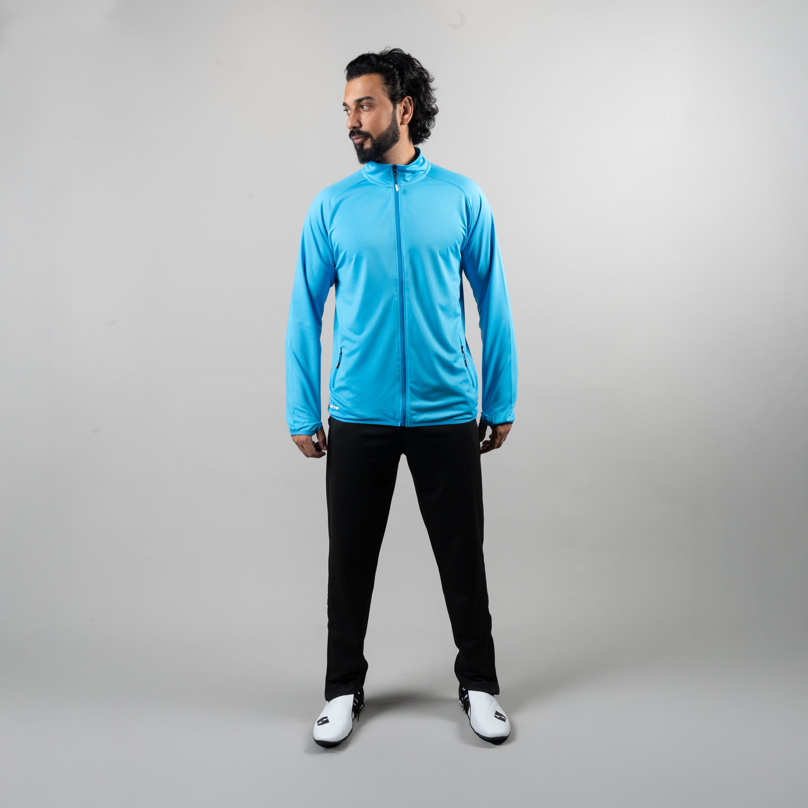 FlexFit' Apparel TrackSuit SkyBlue/Black FlexFit' Apparel TrackSuit SkyBlue/Black