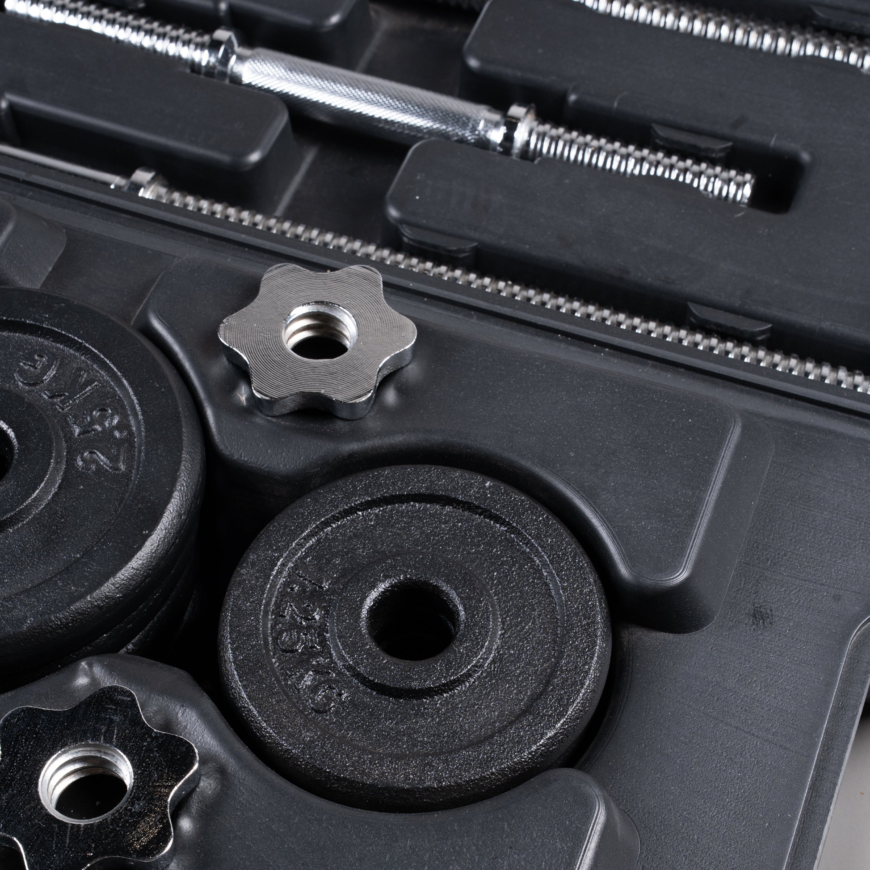 'Barbell Set' Weight Black/ Chrome 'Barbell Set' Weight Black/ Chrome