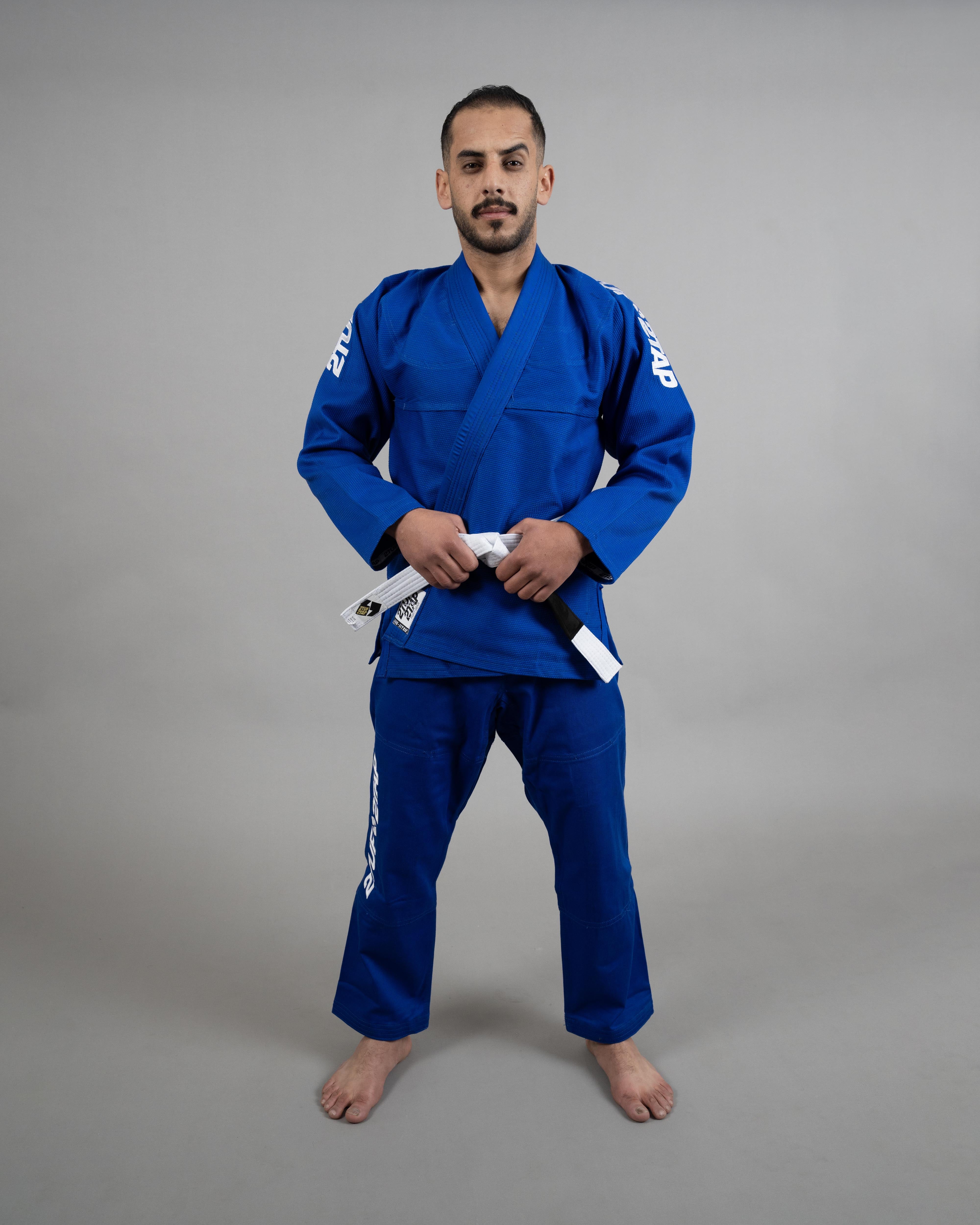 'Sweep' Jiu-Jitsu Gi Uniform - Blue/White