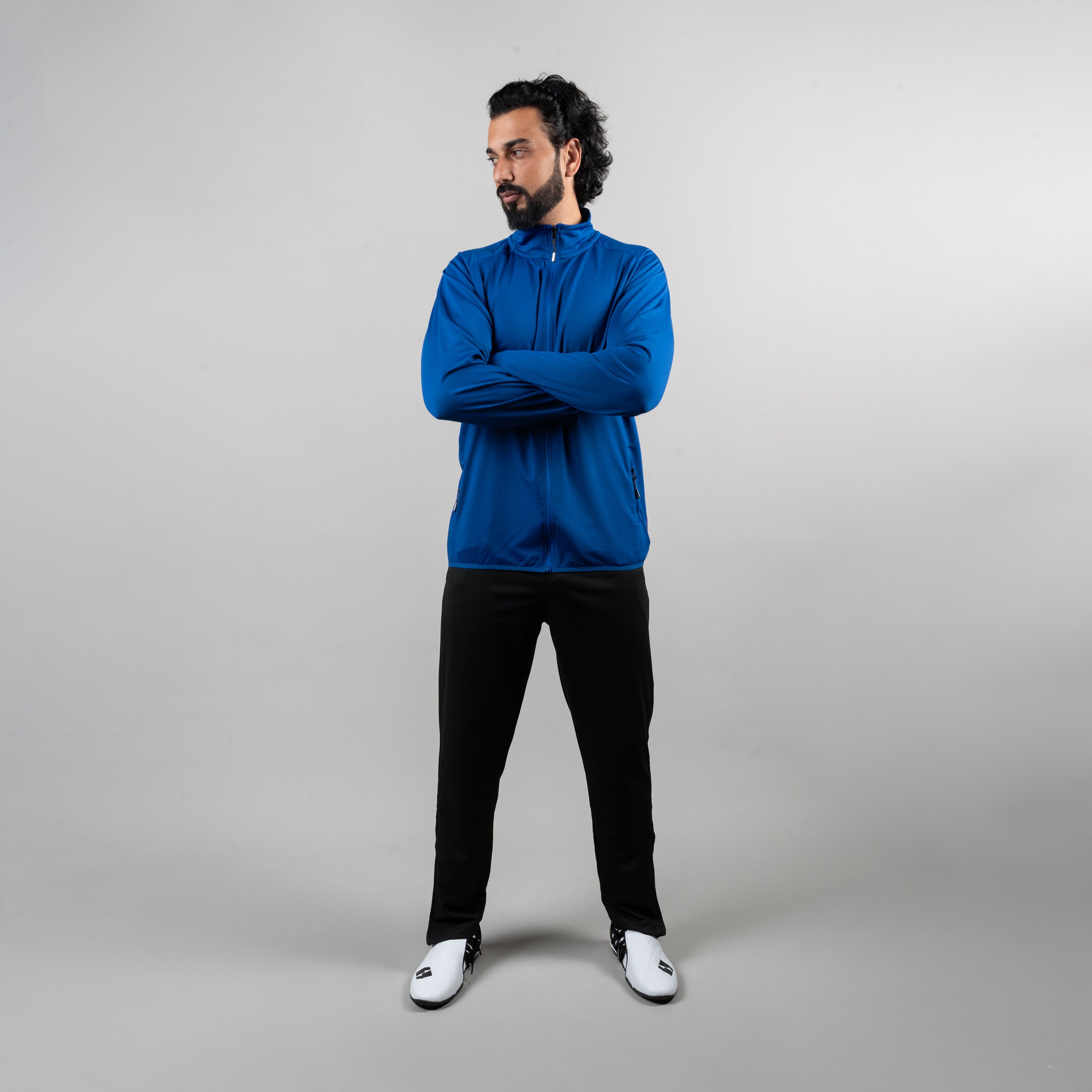 FlexFit' Apparel TrackSuit Blue/Black