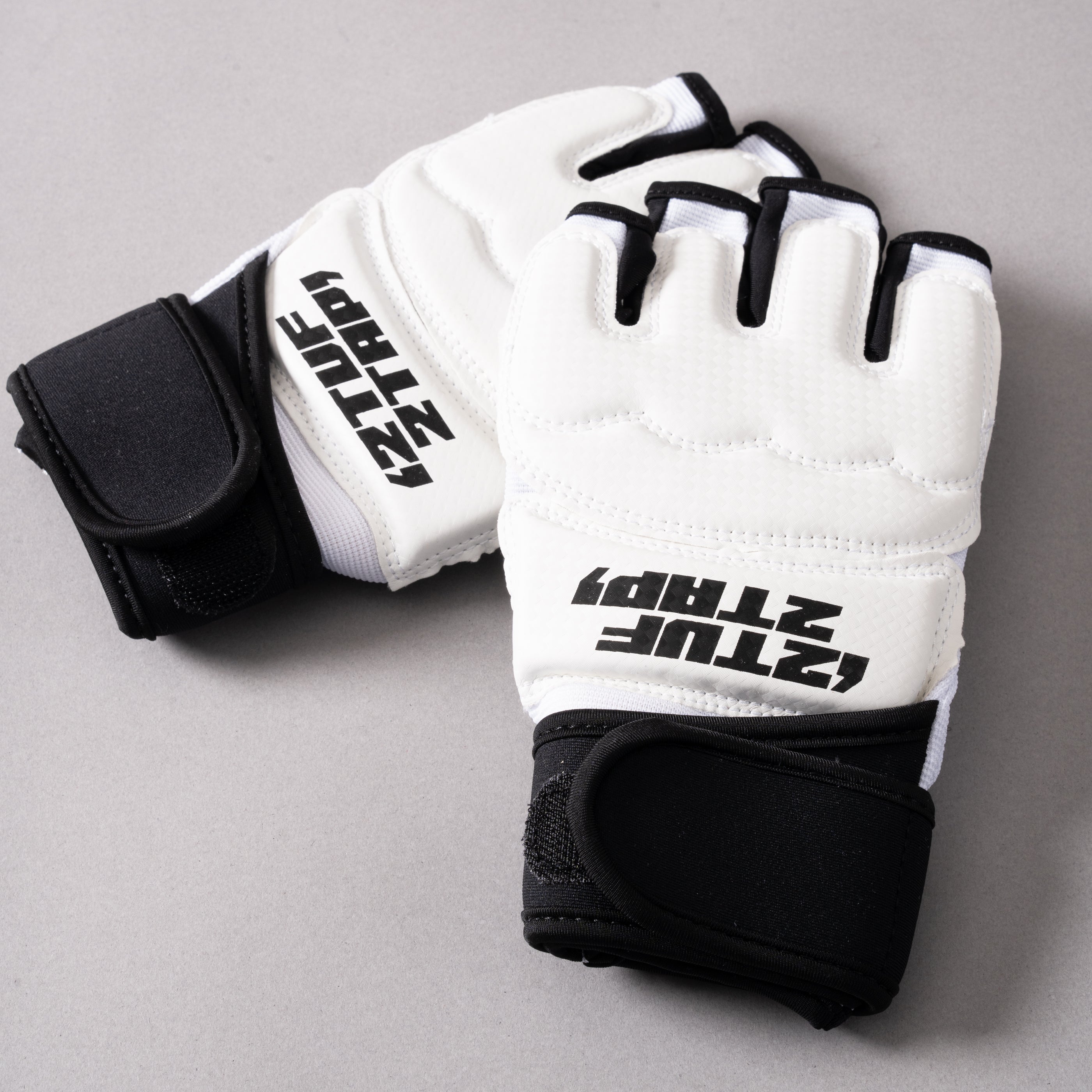 'Shield-11' Taekwondo Gloves - White/Black