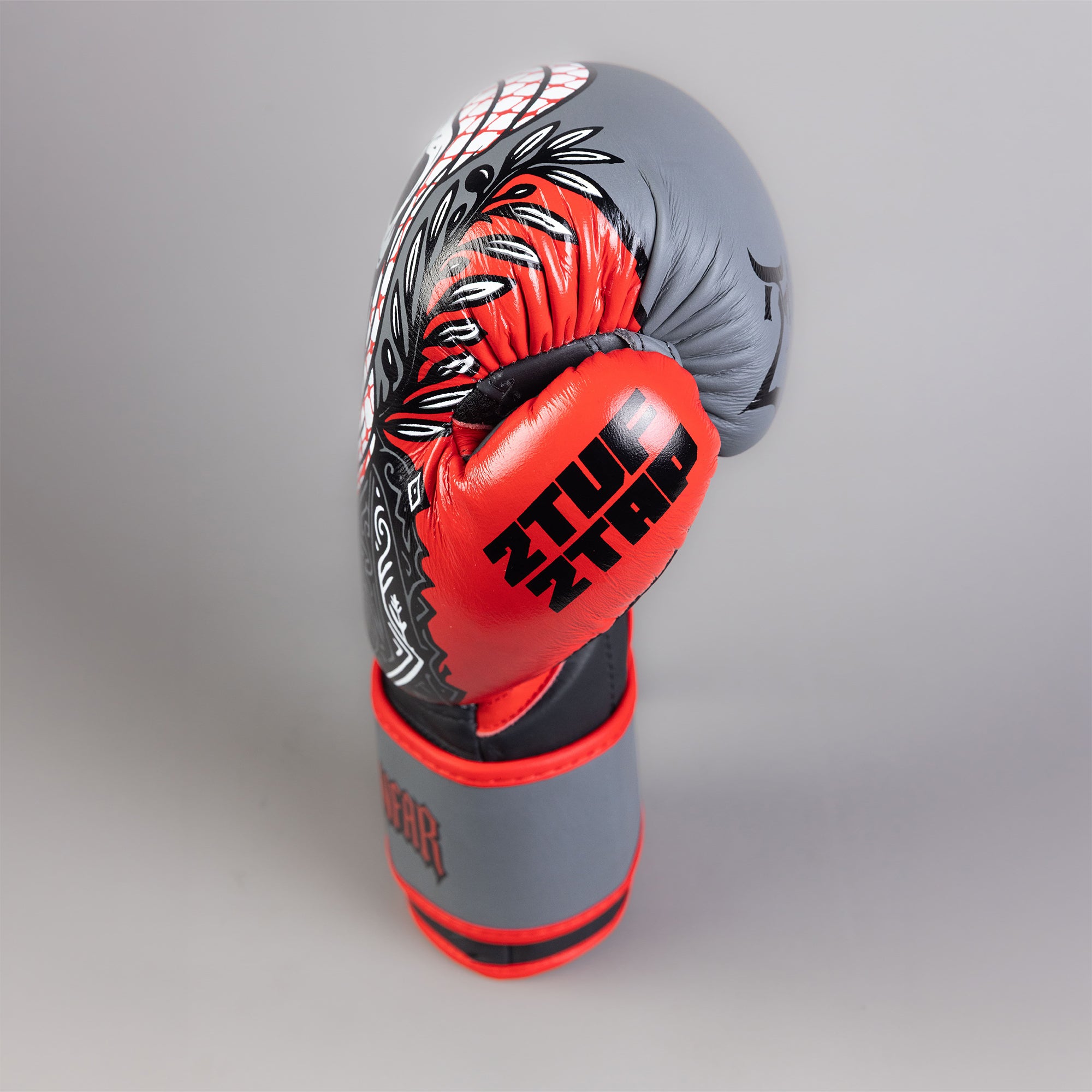 Gadanfar' BOX Glove Black Grey Red Gadanfar' BOX Glove Black Grey Red