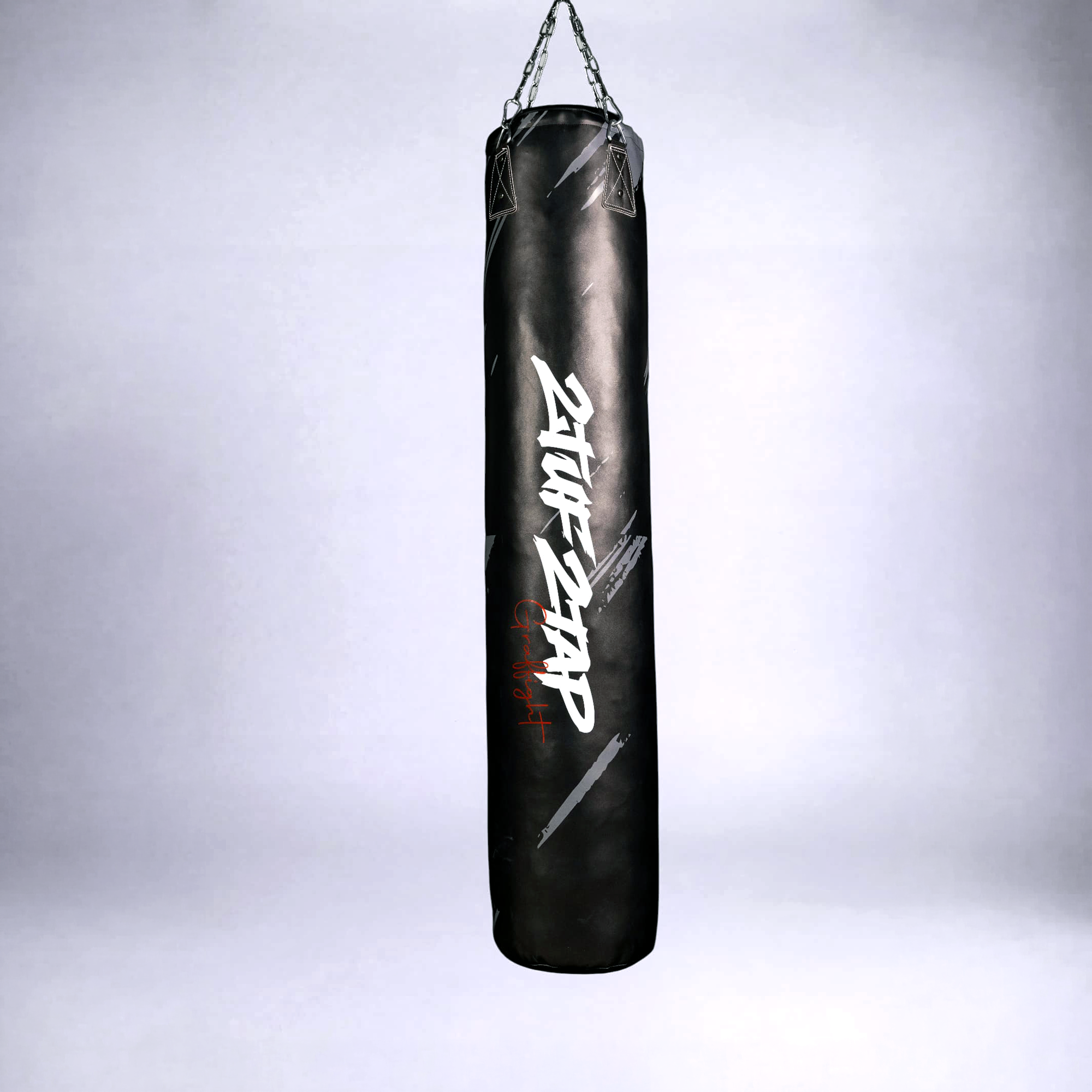 GRAFFIGHT' BOX PunchBag Black Grey White GRAFFIGHT' BOX PunchBag Black Grey White