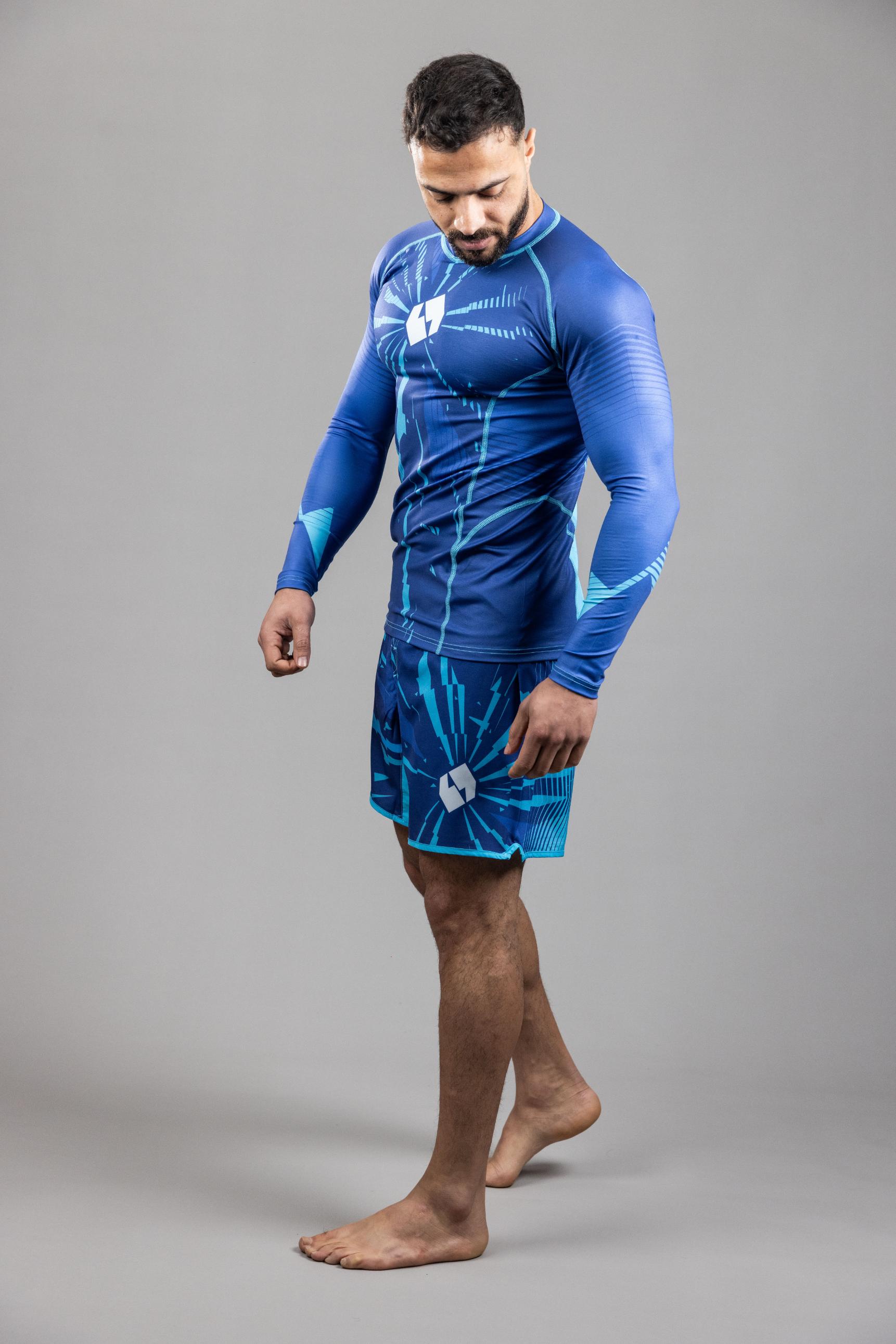 'FractureProof' MMA RashGuard Navy 'FractureProof' MMA RashGuard Navy