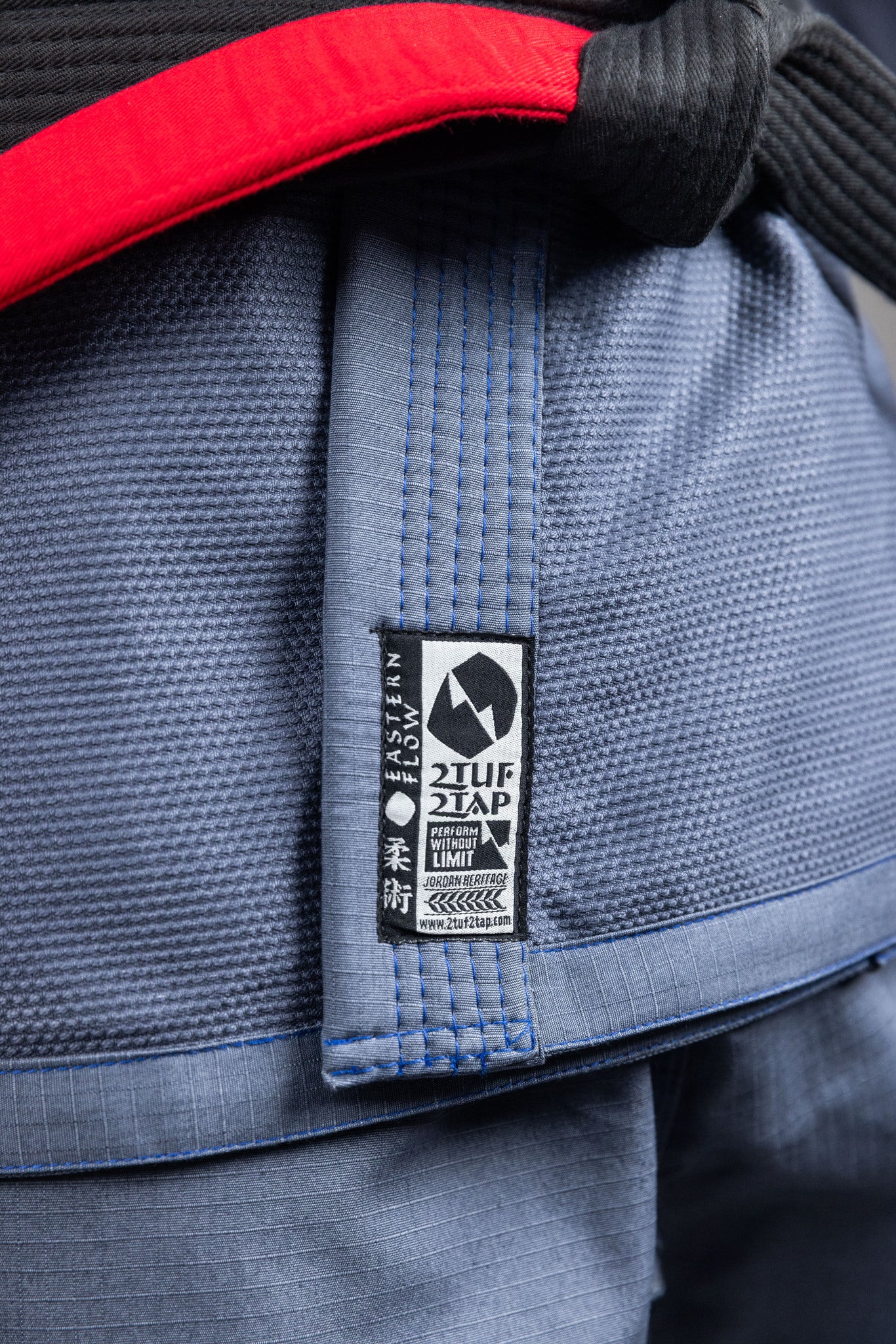 EasternFlow' BJJ Uniform Grey White EasternFlow' BJJ Uniform Grey White