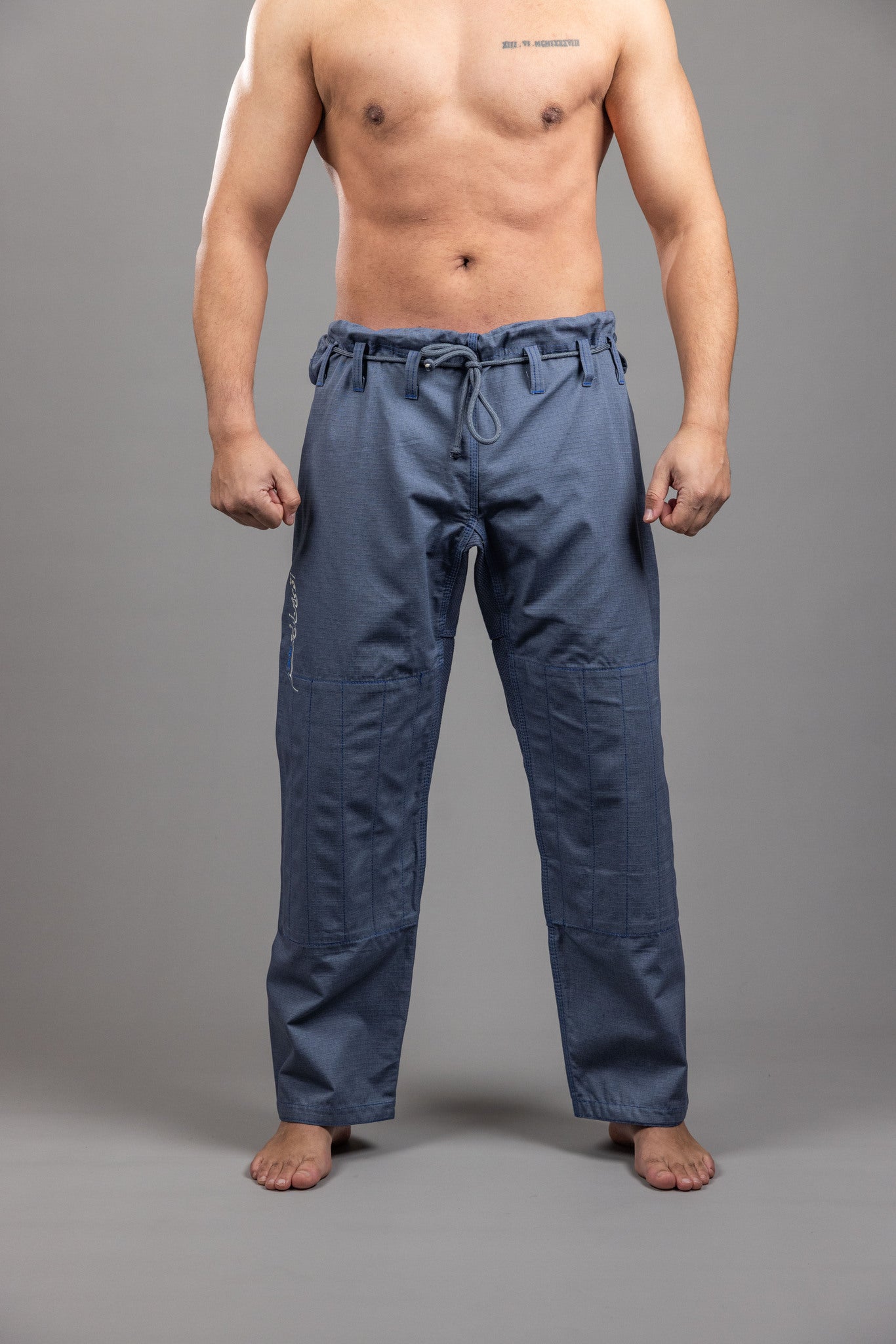 EasternFlow' BJJ Uniform Grey White EasternFlow' BJJ Uniform Grey White