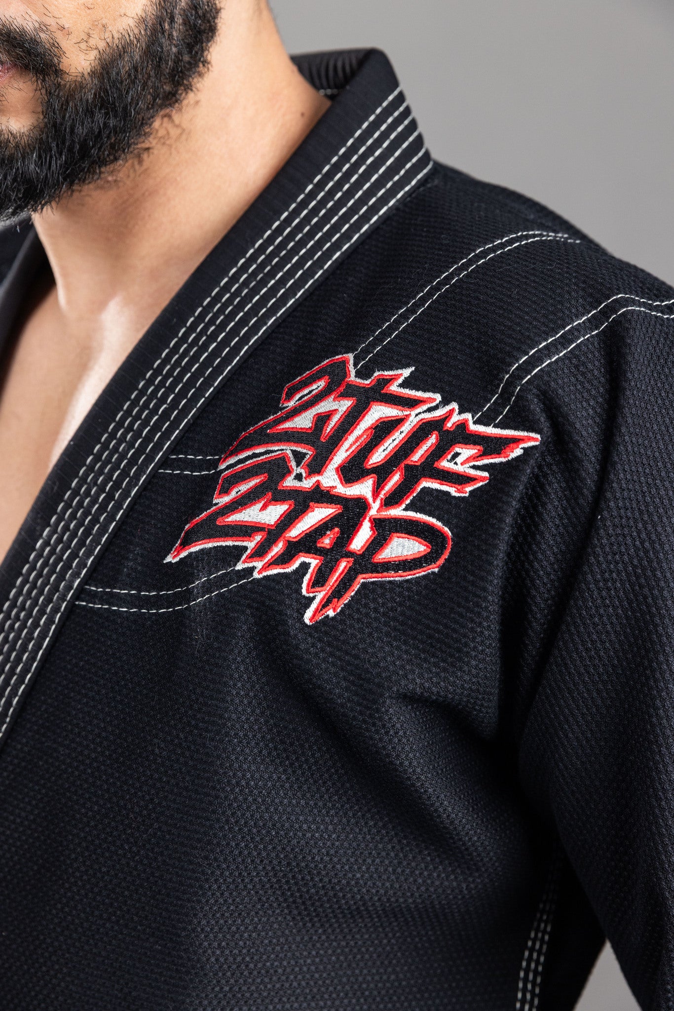GRAFFIGHT' BJJ Uniform Black Red GRAFFIGHT' BJJ Uniform Black Red
