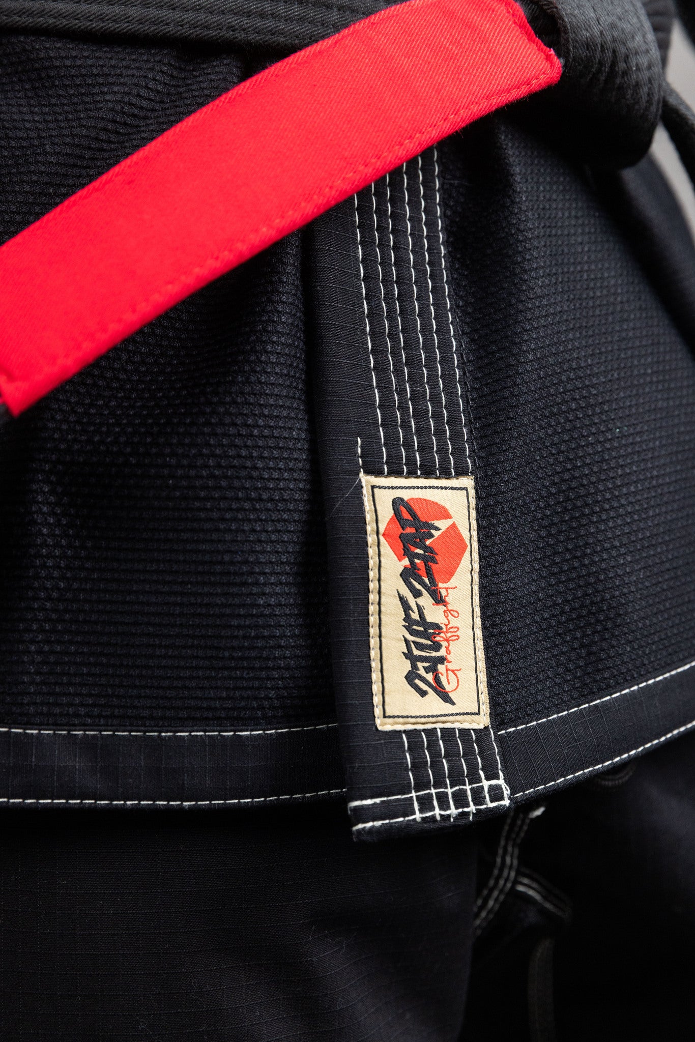 GRAFFIGHT' BJJ Uniform Black Red GRAFFIGHT' BJJ Uniform Black Red