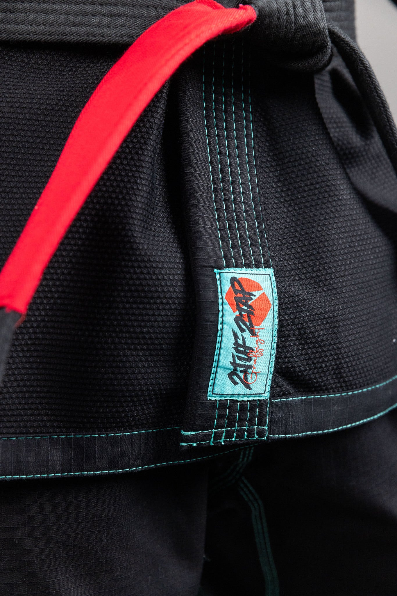 GRAFFIGHT' BJJ Uniform Black Green GRAFFIGHT' BJJ Uniform Black Green