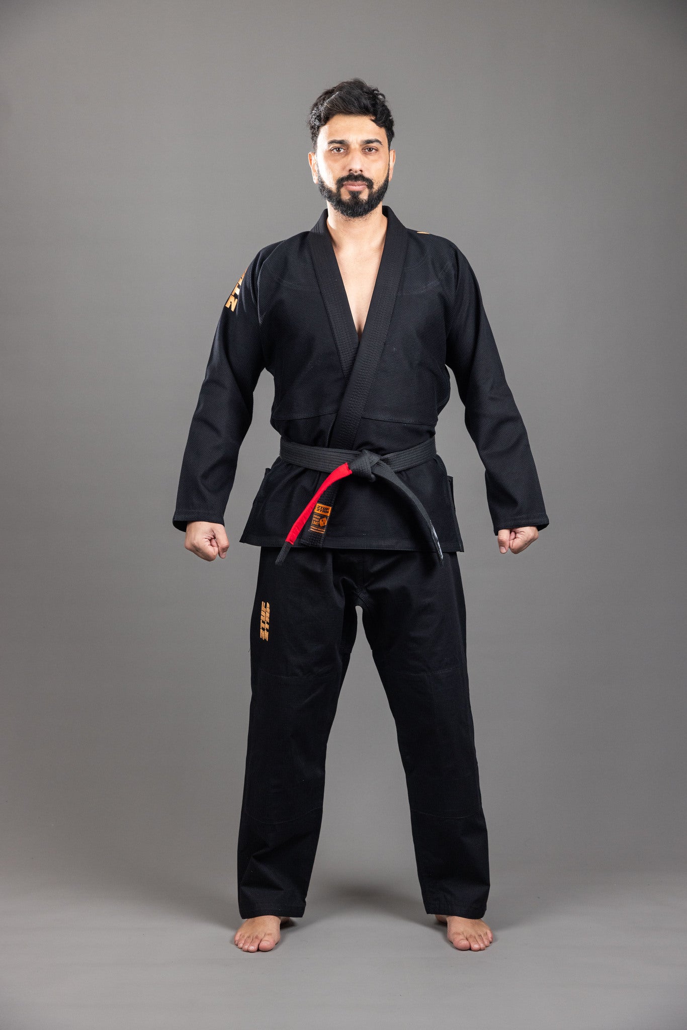 JordanHeritage450' BJJ Uniform Black Gold