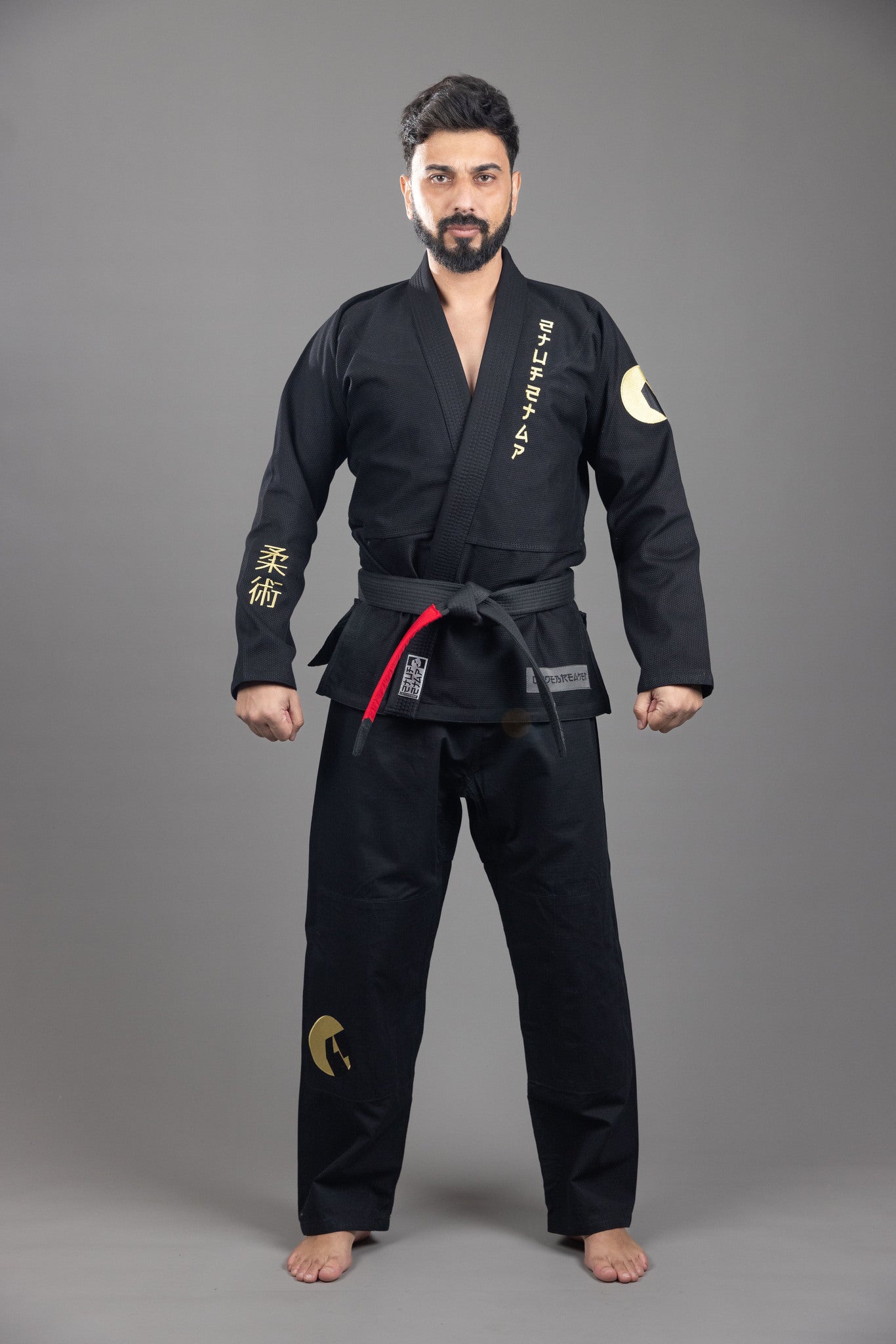 CodeBreaker' BJJ Uniform Black Gold CodeBreaker' BJJ Uniform Black Gold