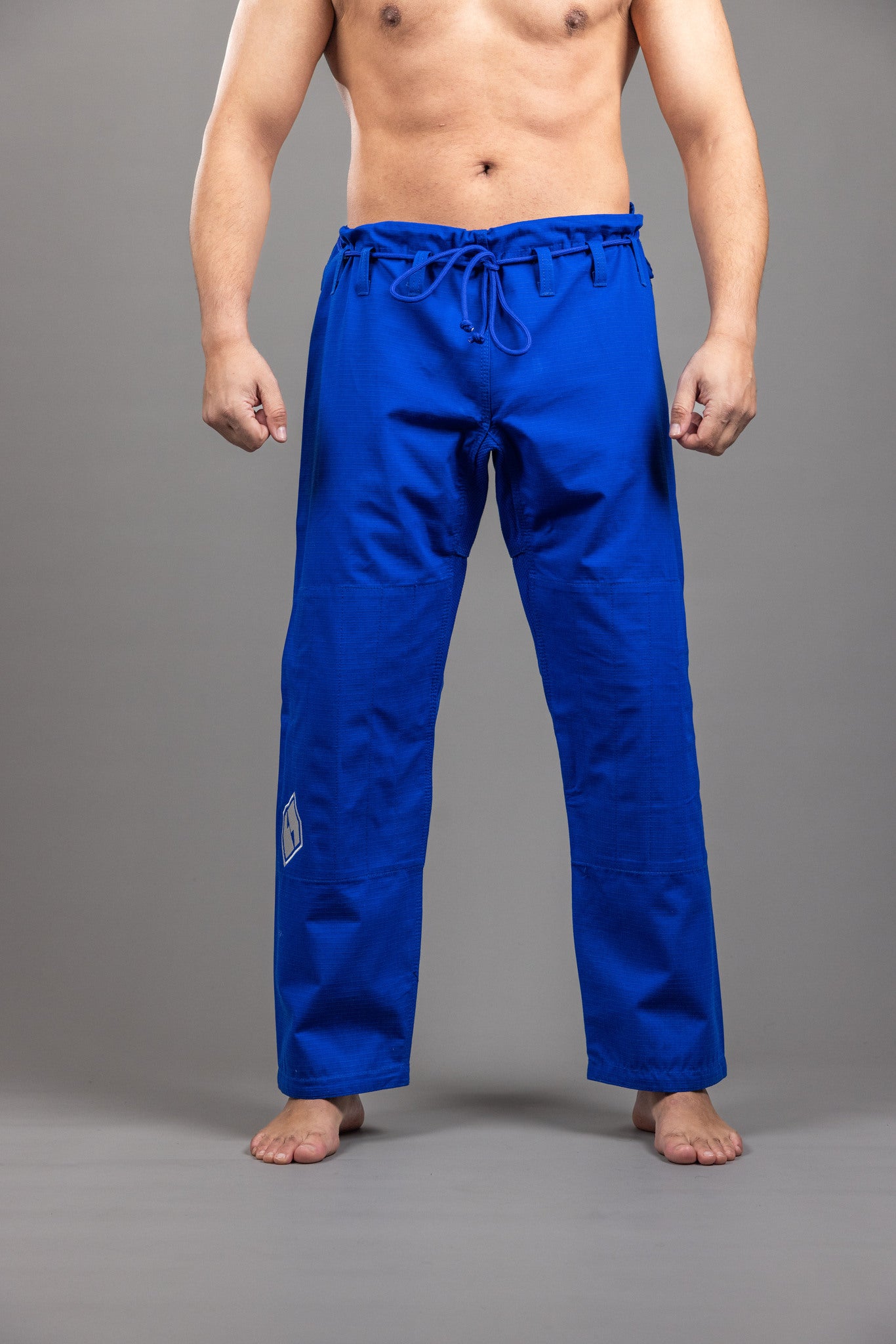 FirstLine' BJJ Uniform Blue Silver FirstLine' BJJ Uniform Blue Silver