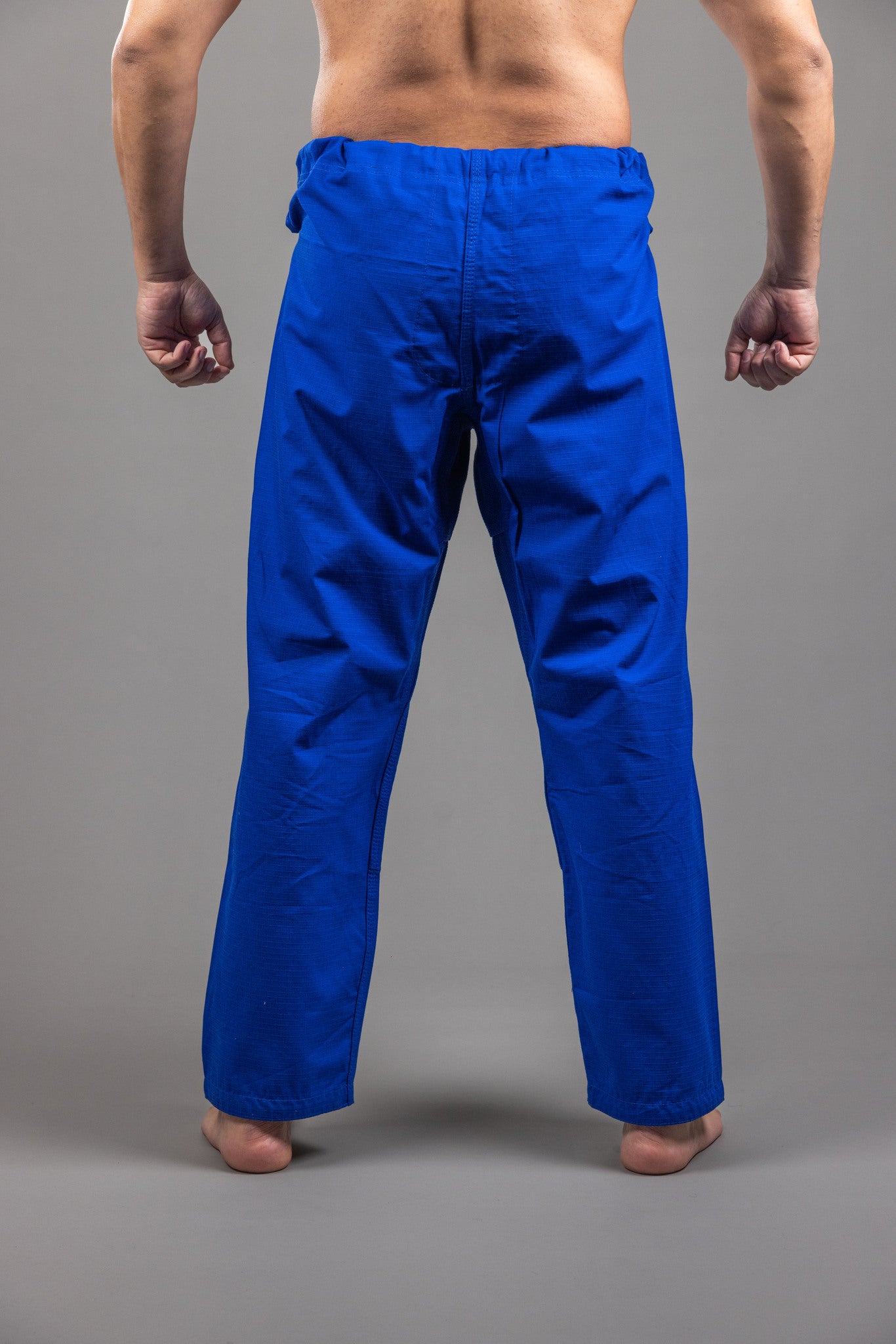 FirstLine' BJJ Uniform Blue Silver FirstLine' BJJ Uniform Blue Silver