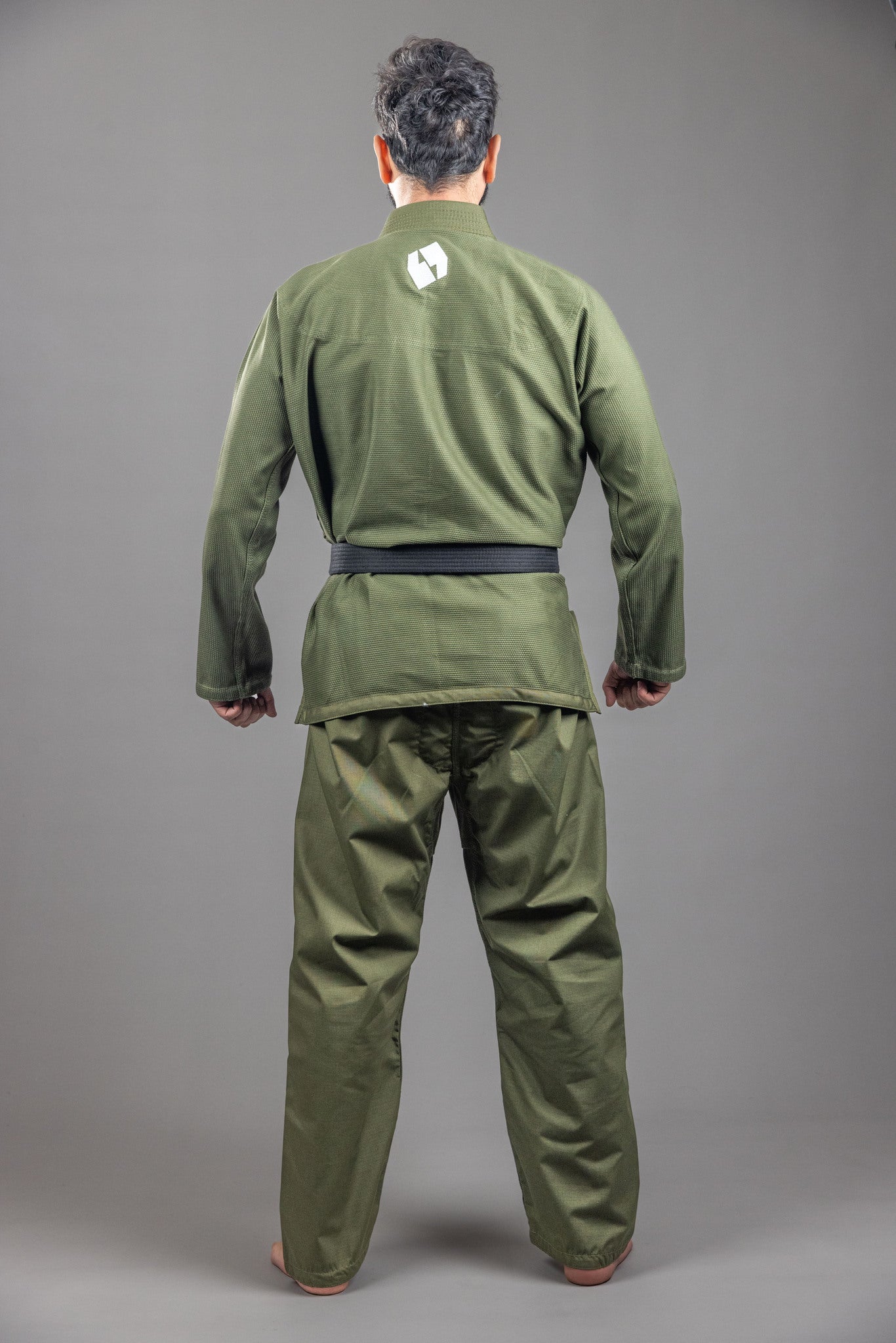 JordanHeritage450' BJJ Uniform OliveGreen White JordanHeritage450' BJJ Uniform OliveGreen White
