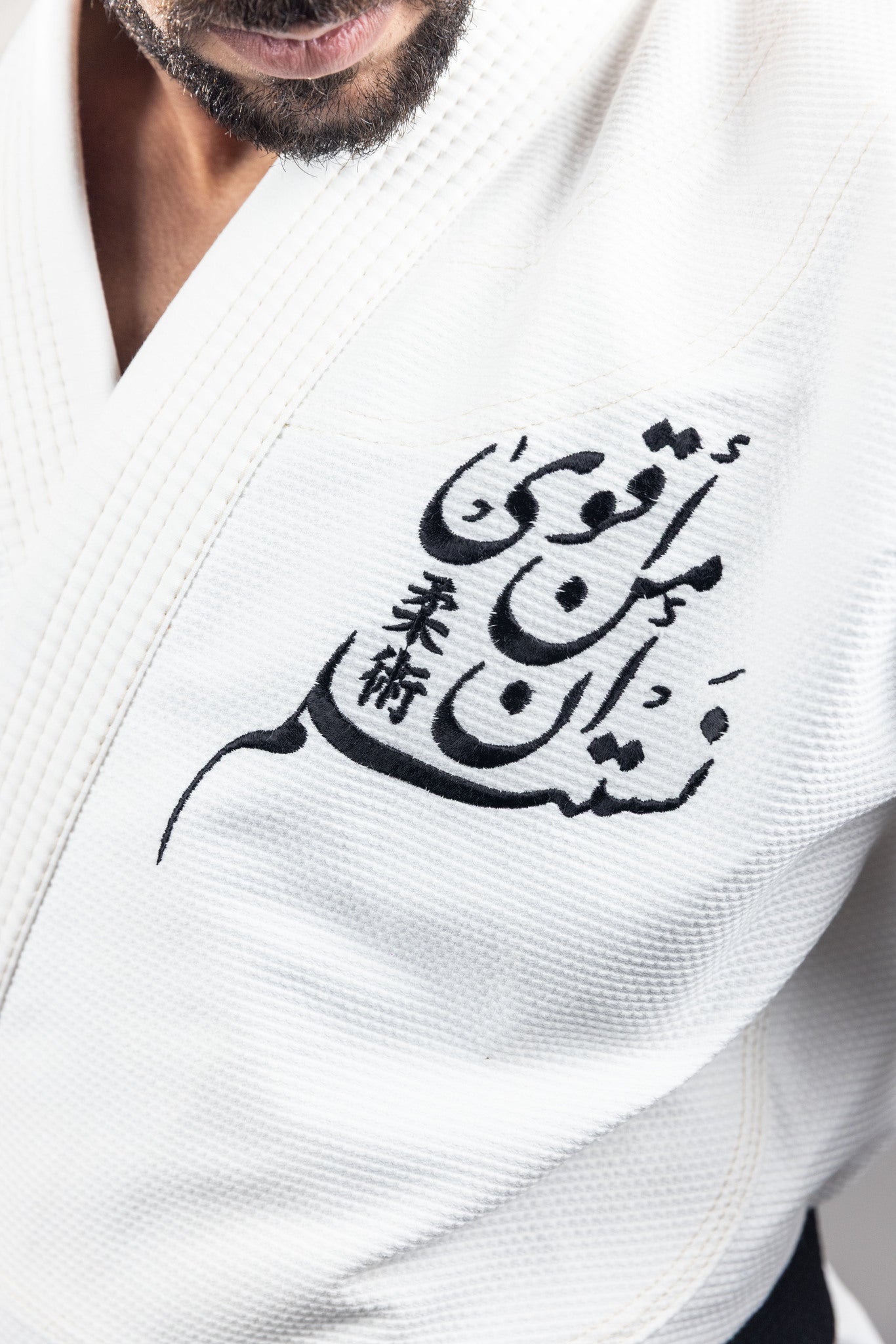 EasternFlow' BJJ Uniform white Black EasternFlow' BJJ Uniform white Black
