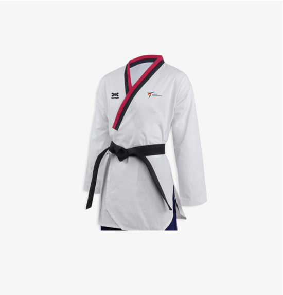 KPNP 'Poomsae' Taekwondo Dobok Uniform | Poom - Men - White/Blue KPNP 'Poomsae' Taekwondo Dobok Uniform | Poom - Men - White/Blue