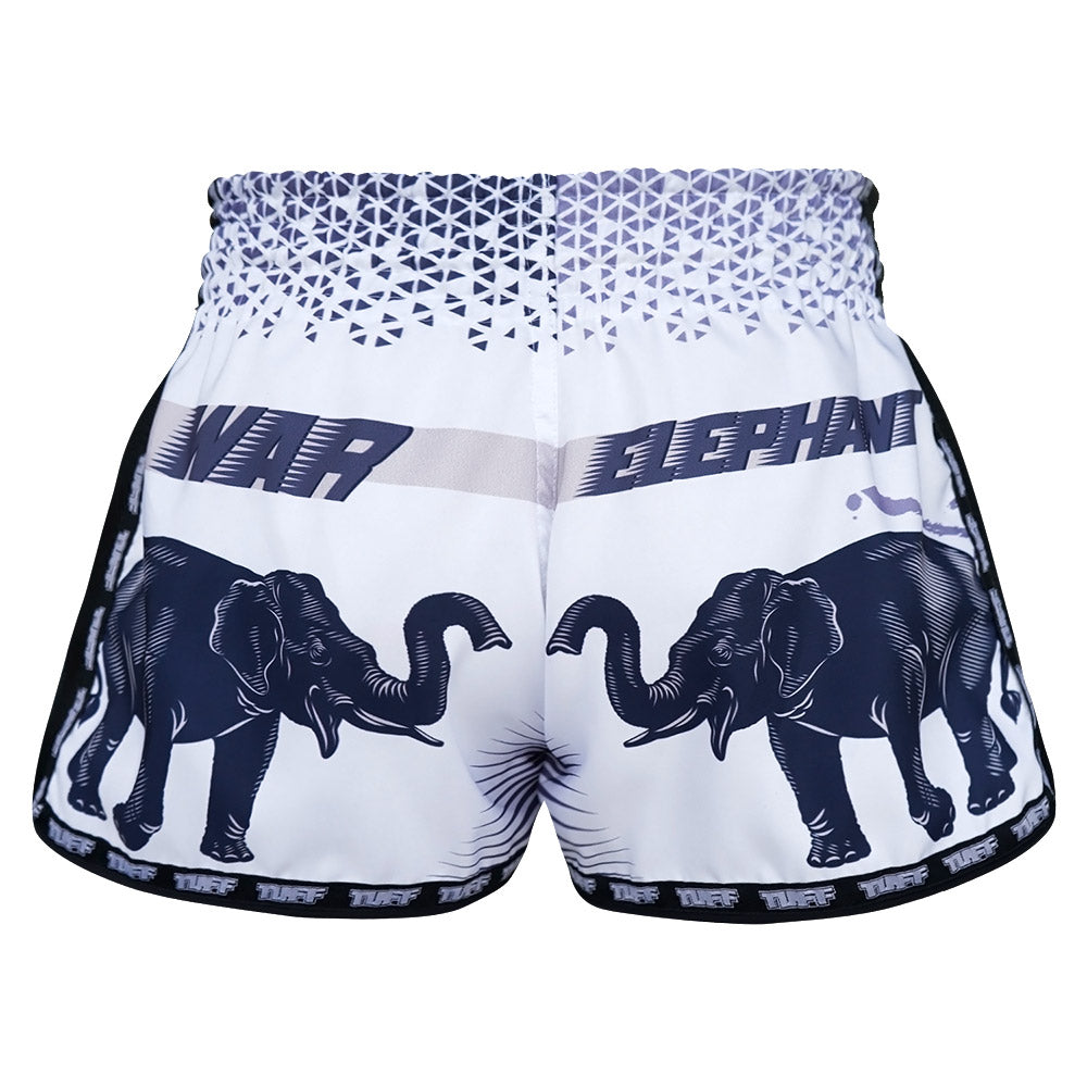 'White War Elephant' Muay Short 'White War Elephant' Muay Short