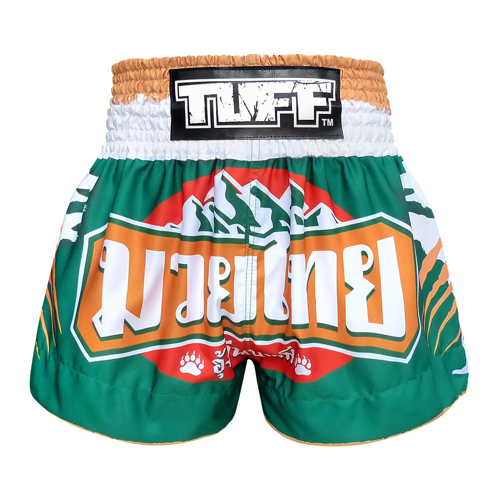 'Green Mountain Bear' Muay Short 'Green Mountain Bear' Muay Short