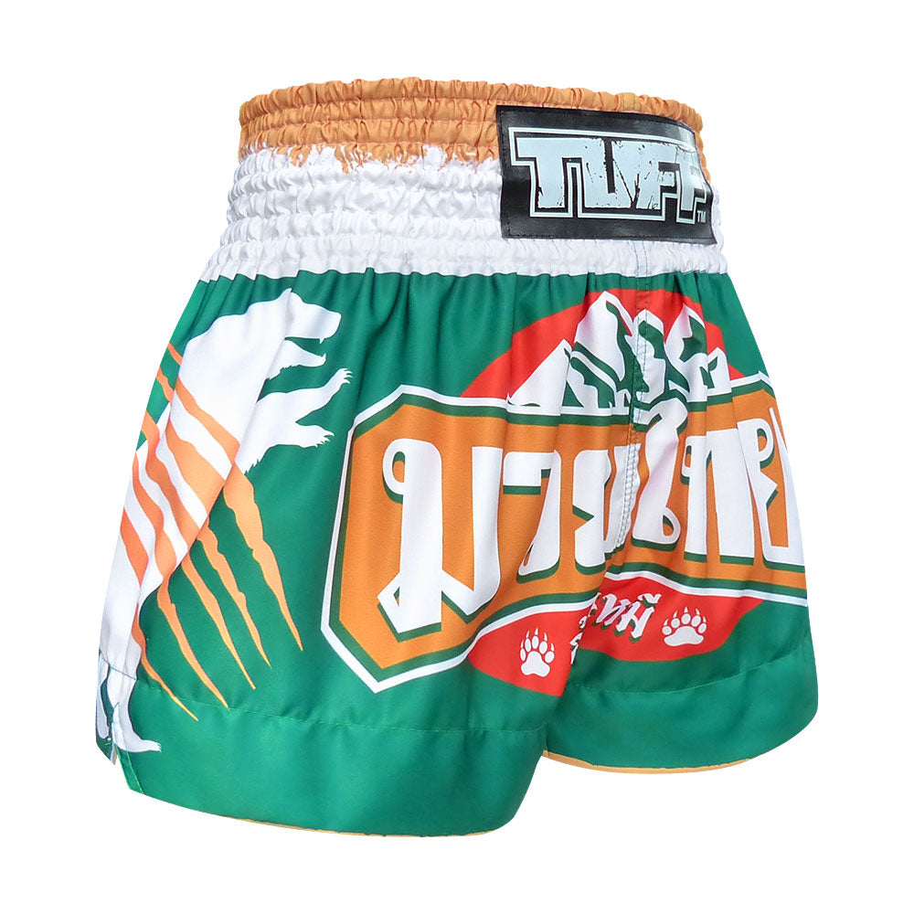 'Green Mountain Bear' Muay Short 'Green Mountain Bear' Muay Short