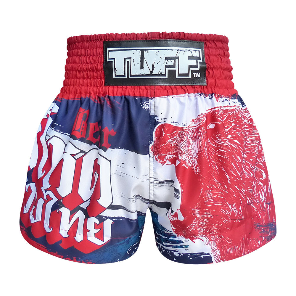'Navy Blue Furious Bear' Muay Short 'Navy Blue Furious Bear' Muay Short