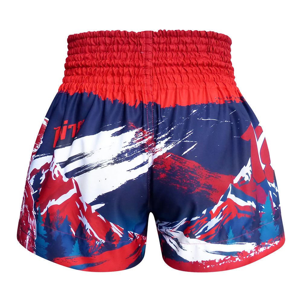 'Navy Blue Furious Bear' Muay Short 'Navy Blue Furious Bear' Muay Short