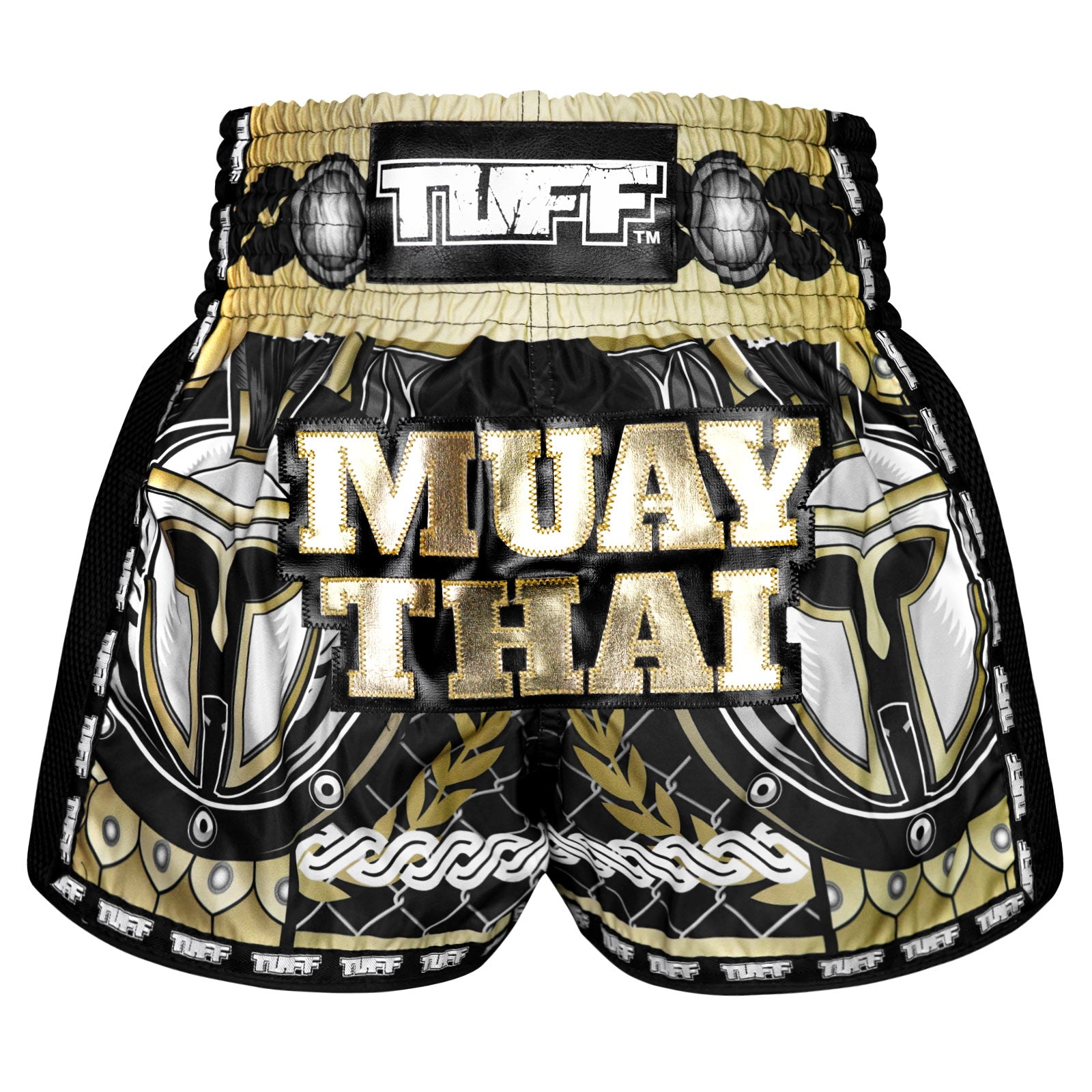 'Golden Gladiator In Black22' Muay Short 'Golden Gladiator In Black22' Muay Short