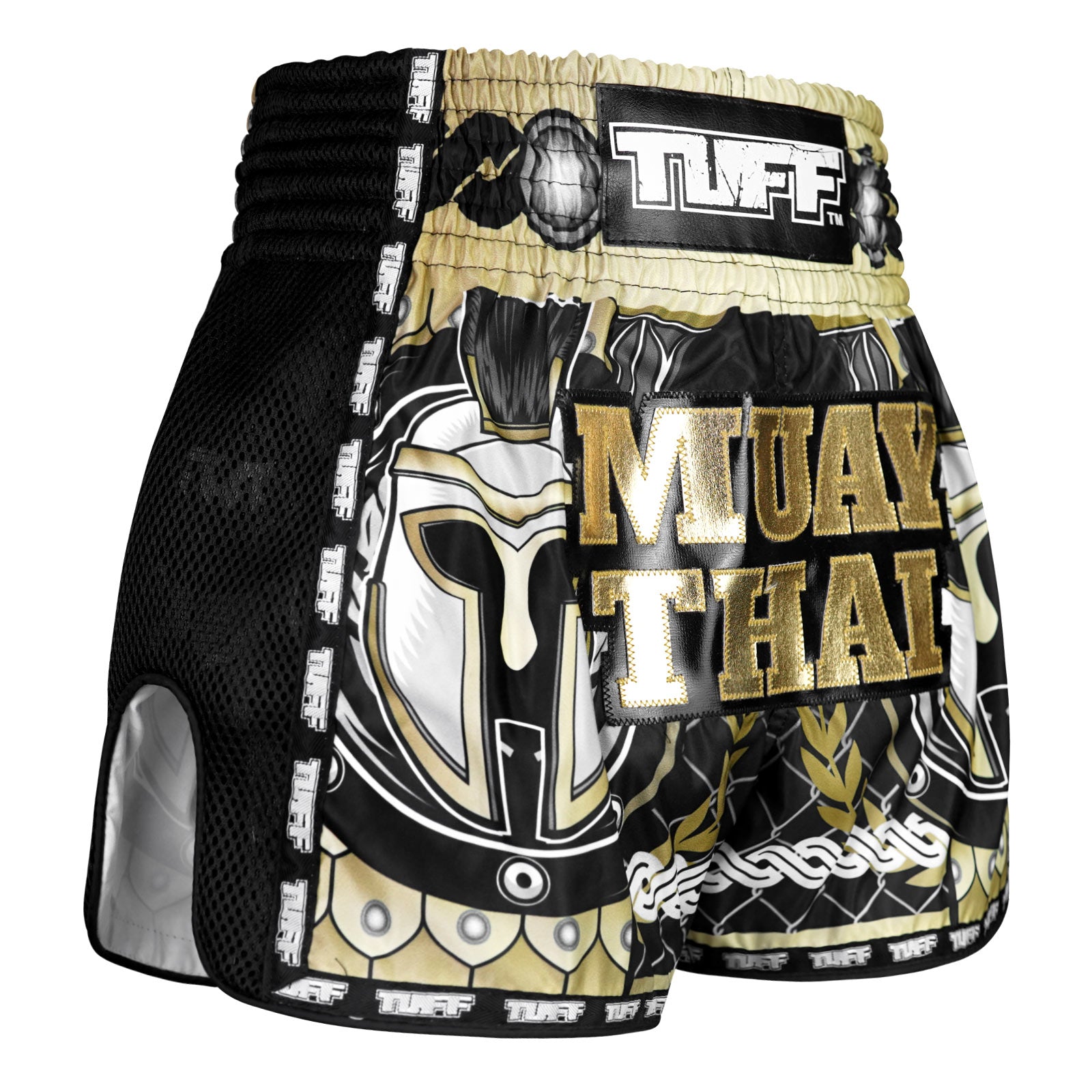 'Golden Gladiator In Black22' Muay Short 'Golden Gladiator In Black22' Muay Short