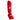 Adidas 'WKF' Karate Shin Instep Guard - Red