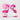 'Resolve' Boxing Gloves - Pink/White 2TUF2TAP
