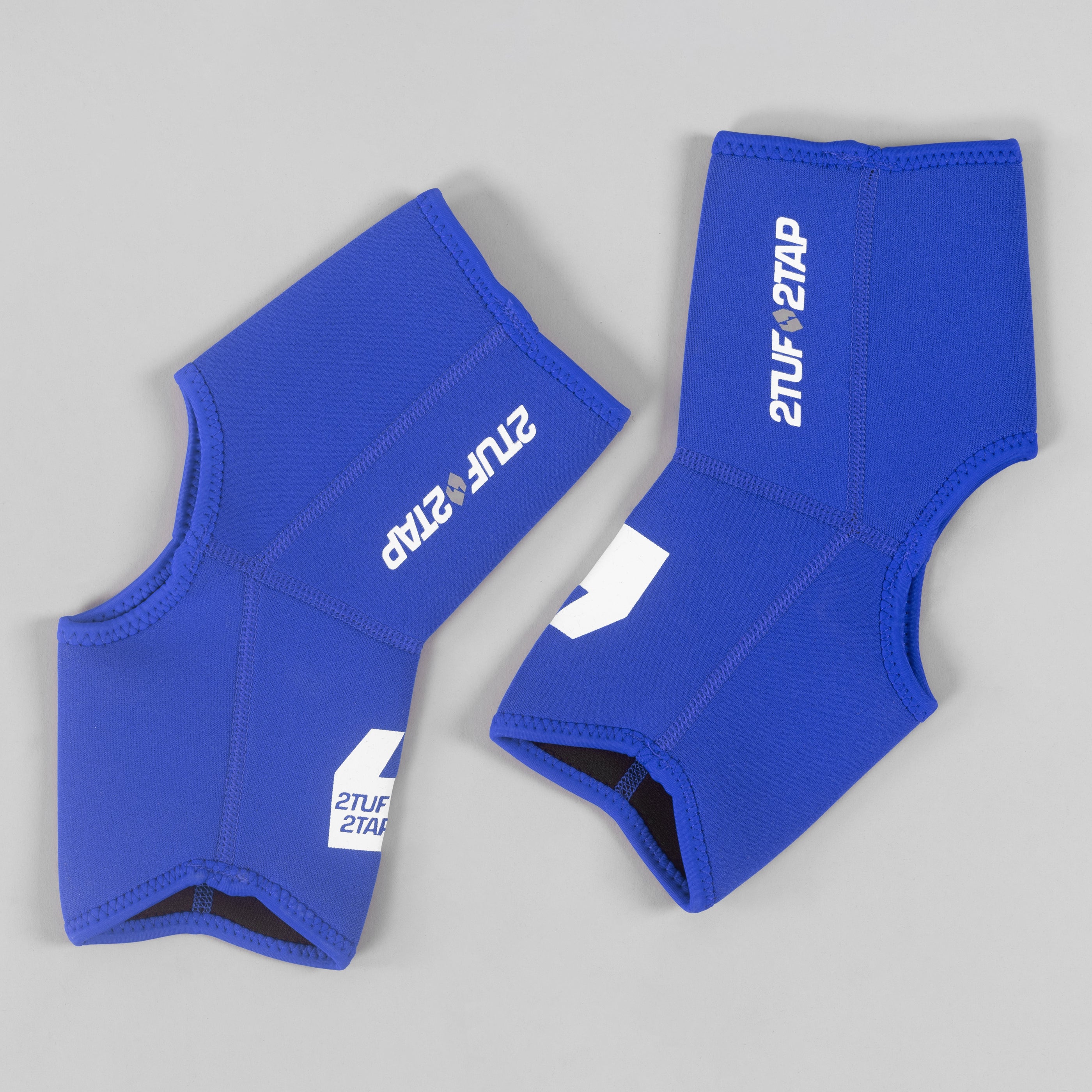 'Pro-Fit' Ankle Supporting Pads - Blue/White 2TUF2TAP