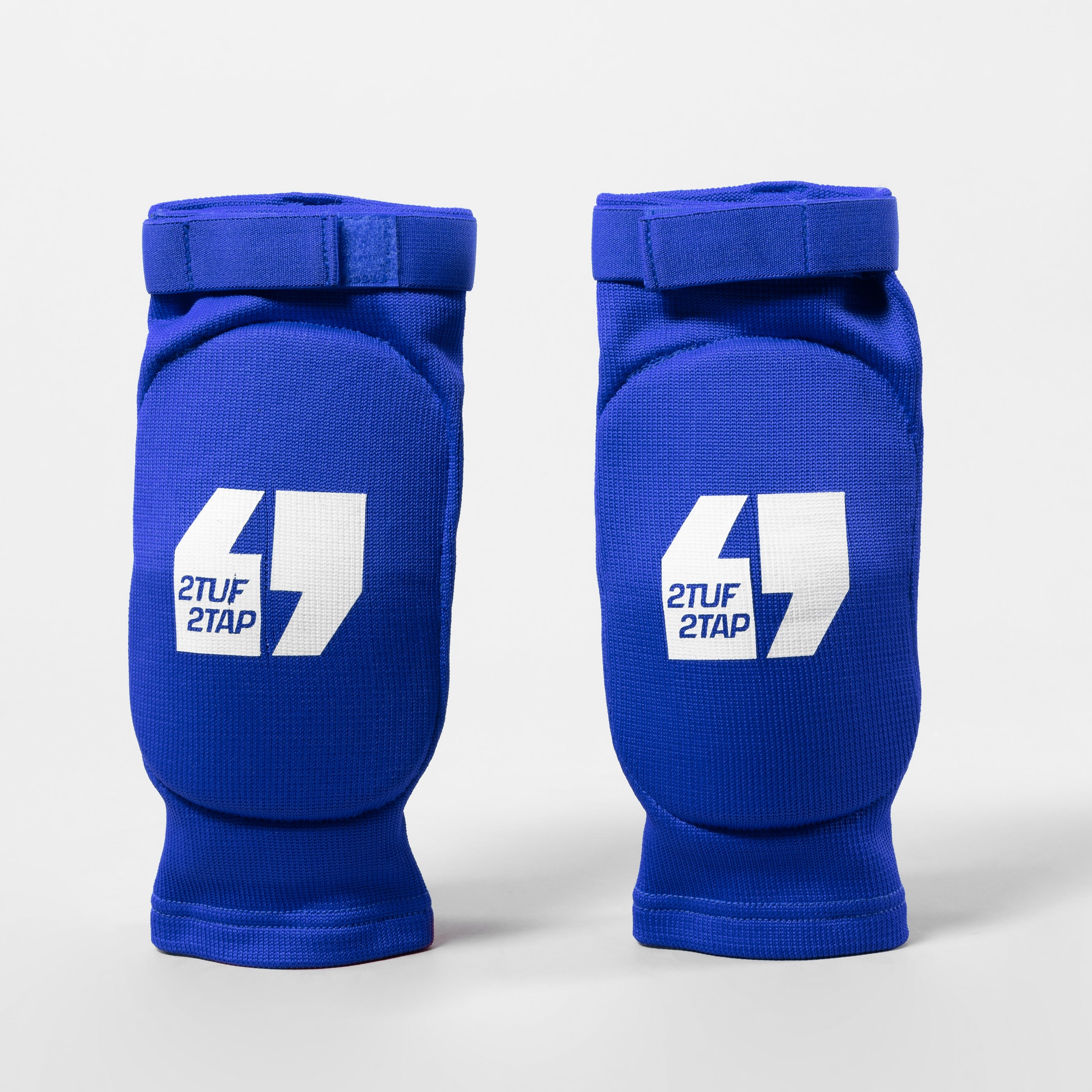 'Pro-Fit' Elbow/Knee Supporting Pads - Blue/White 2TUF2TAP