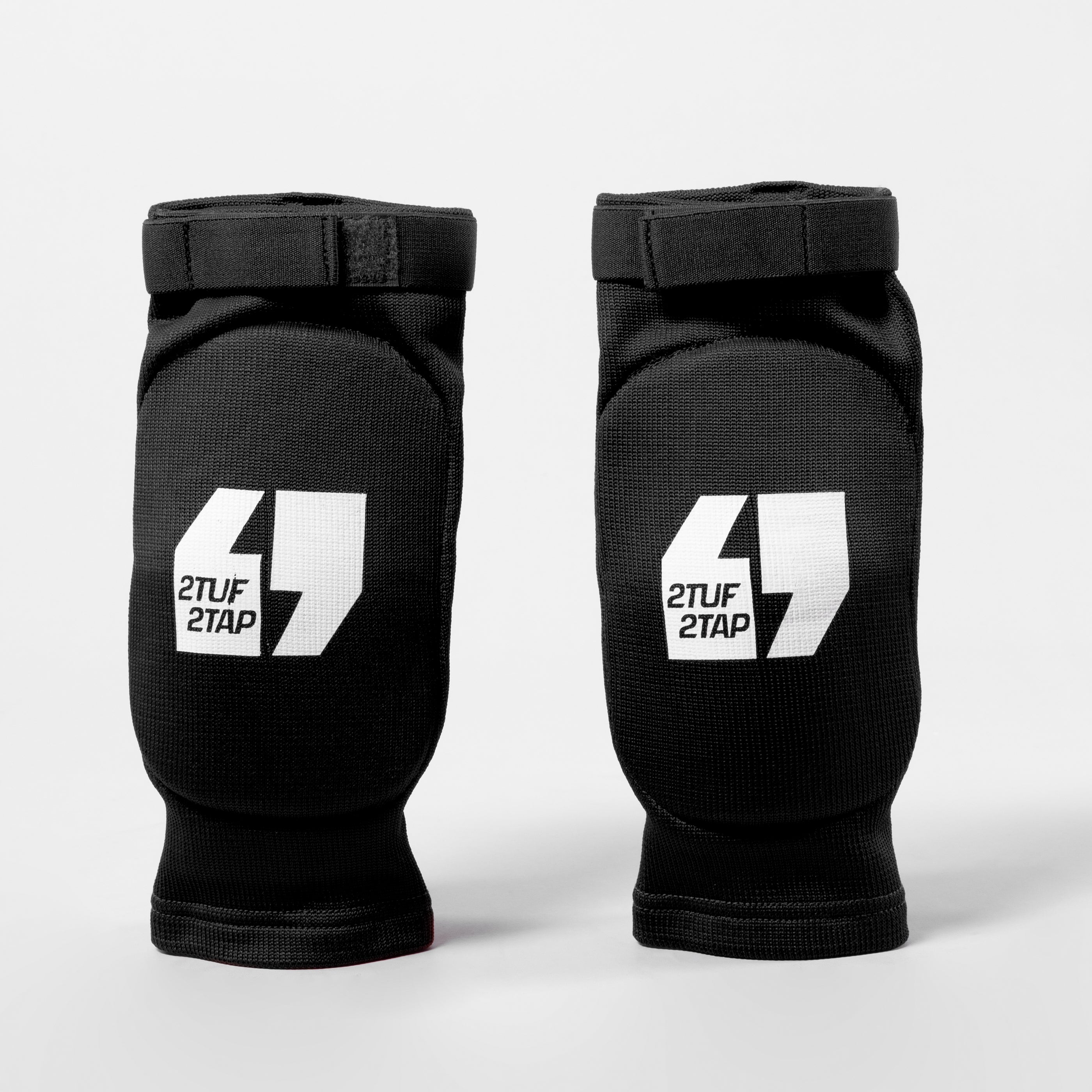 'Pro-Fit' Elbow/Knee Supporting Pads - Black/White 2TUF2TAP