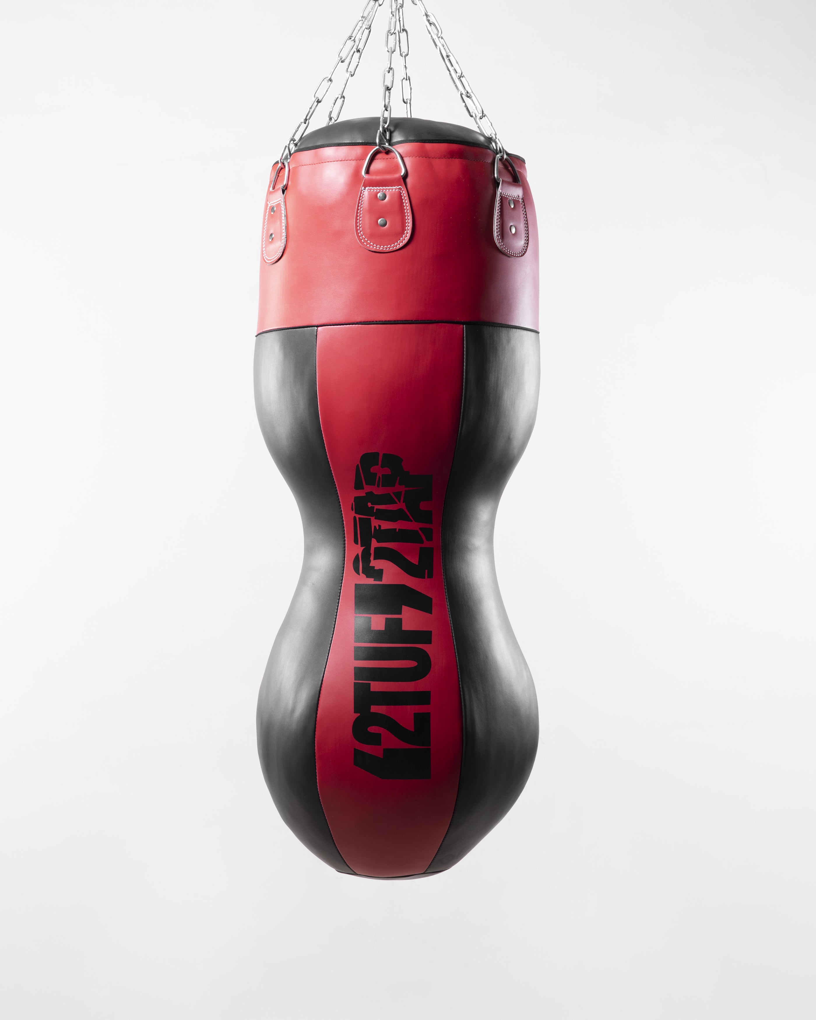'Fracture' Angle Punching Bag - Red/Black 2TUF2TAP