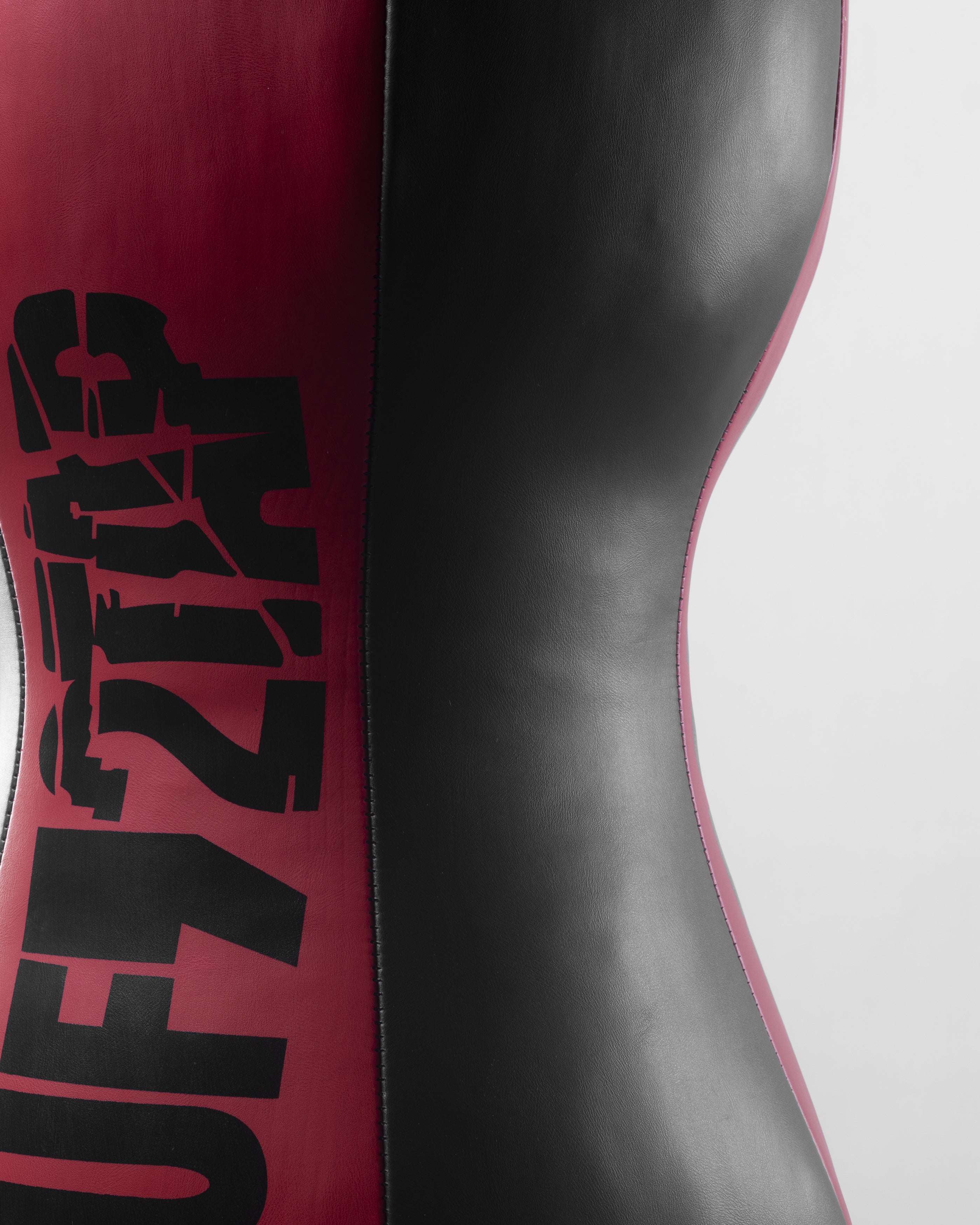 'Fracture' Angle Punching Bag - Red/Black 2TUF2TAP