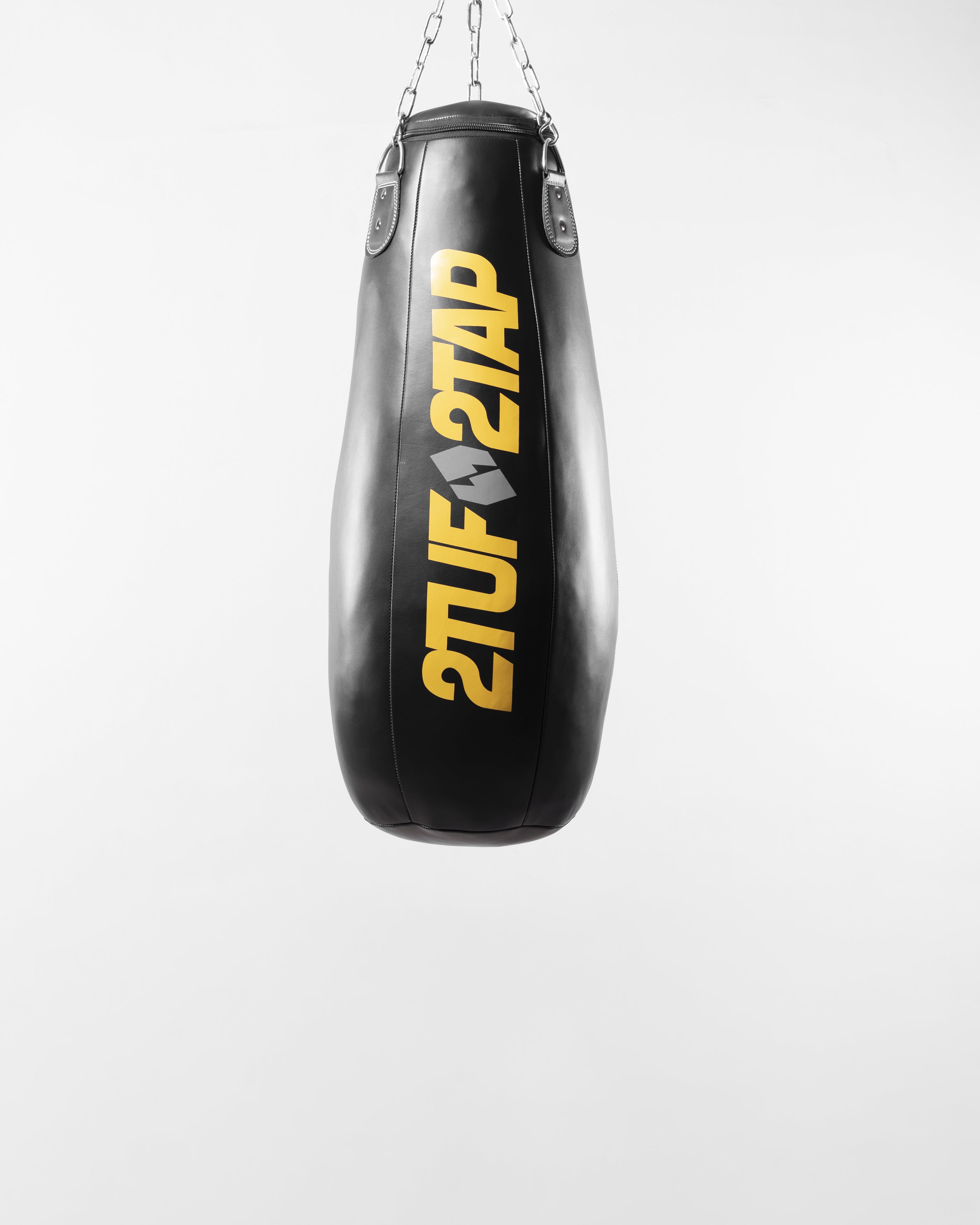 'Slash' Maize Punching Bag - Black/Yellow 2TUF2TAP