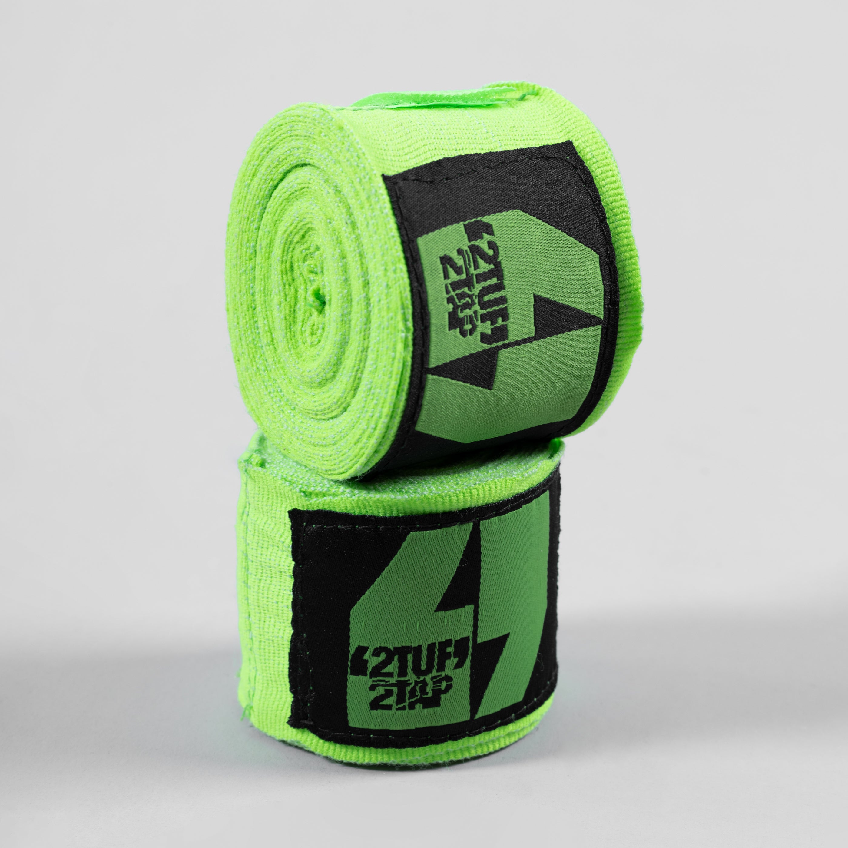 'Strykr' Boxing Hand Wraps - Green/Black 2TUF2TAP