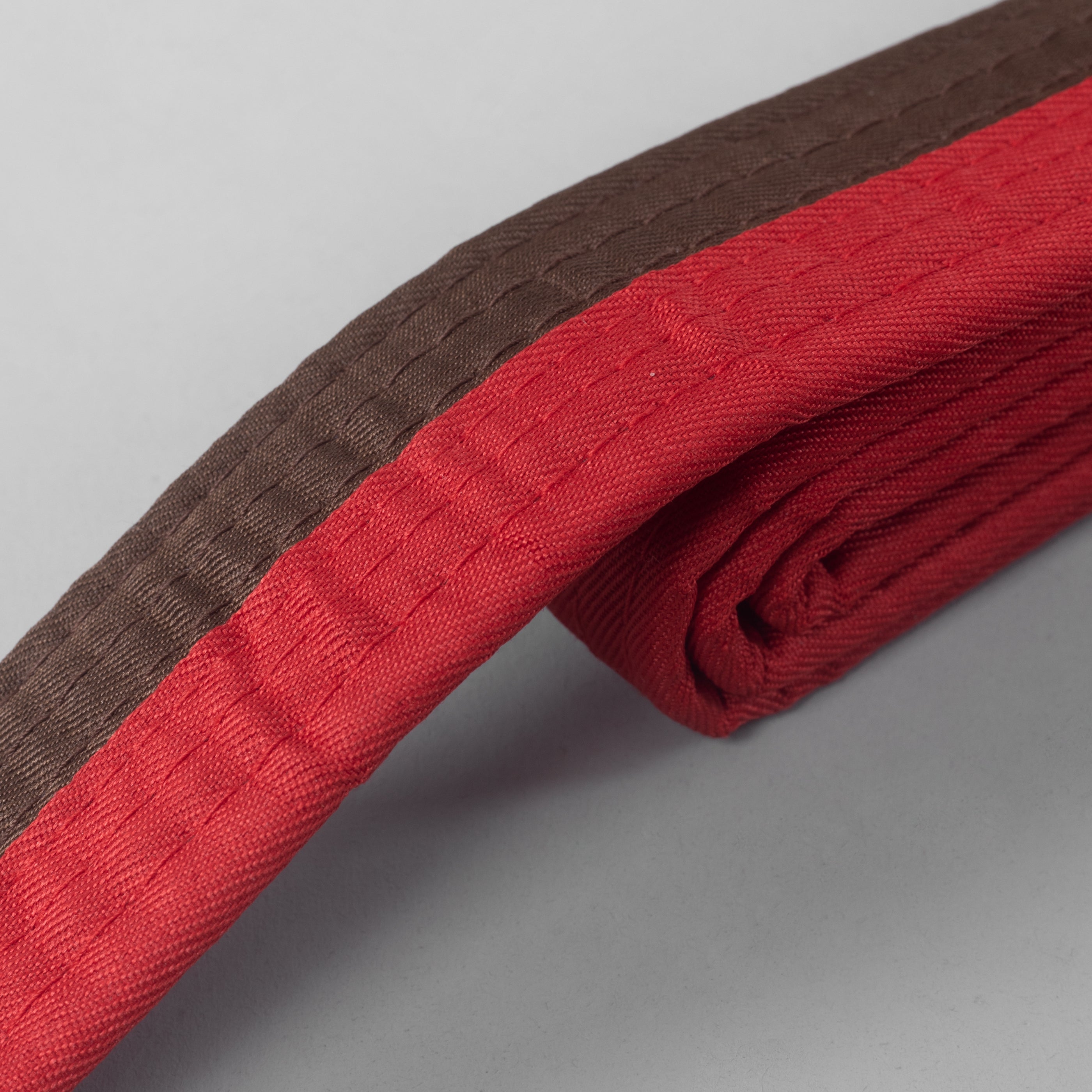 'Rival' Martial Arts Belt | Brown - Red 2TUF2TAP