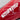 'Matrix' Shin Instep Guards - Red/White 2TUF2TAP