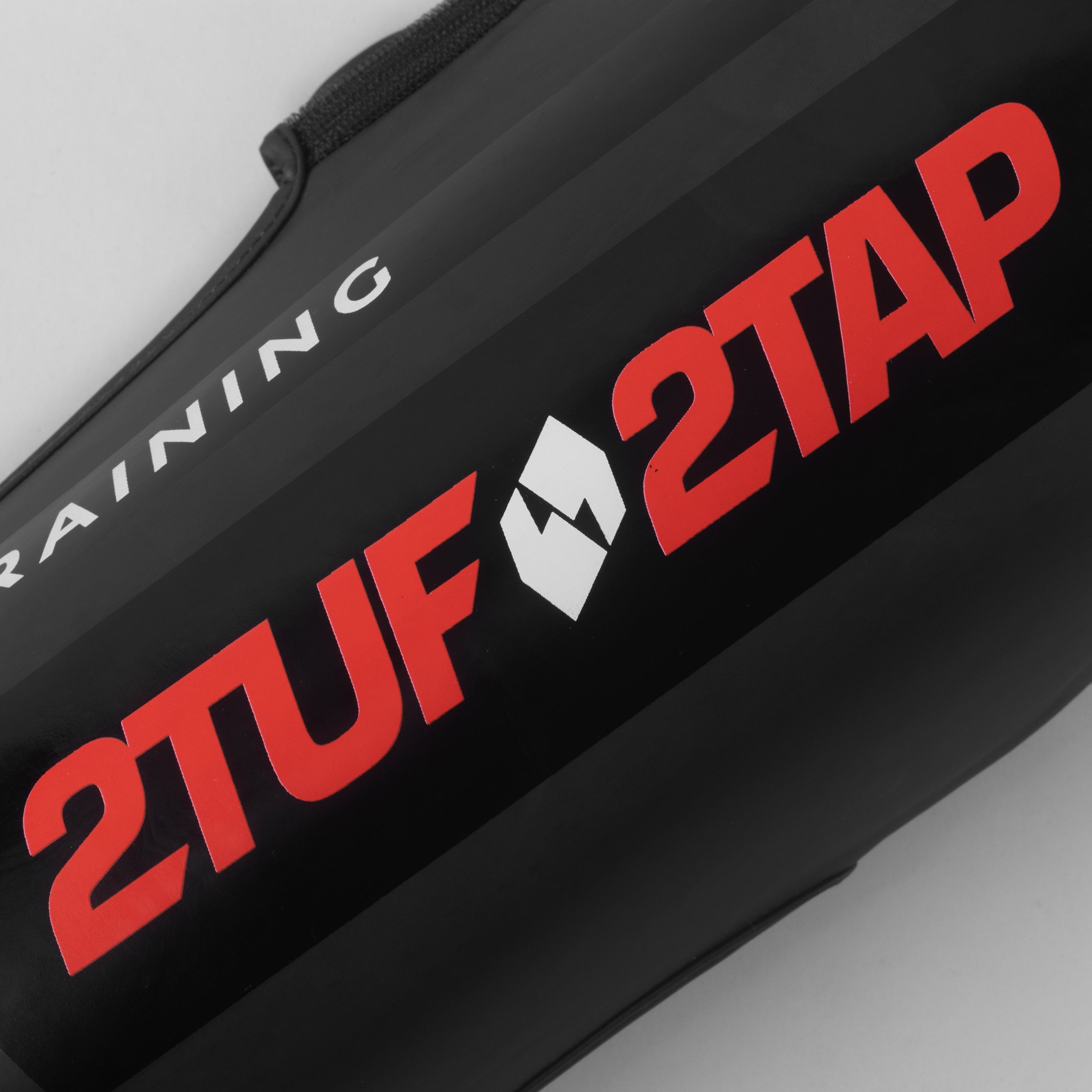 'Sting' Shin Instep Guards - Black/Red 2TUF2TAP