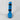 'Anzen' Karate Shin Instep Guards - Blue/Black 2TUF2TAP