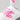 'Elite' Shin Instep Guards - White/Pink 2TUF2TAP