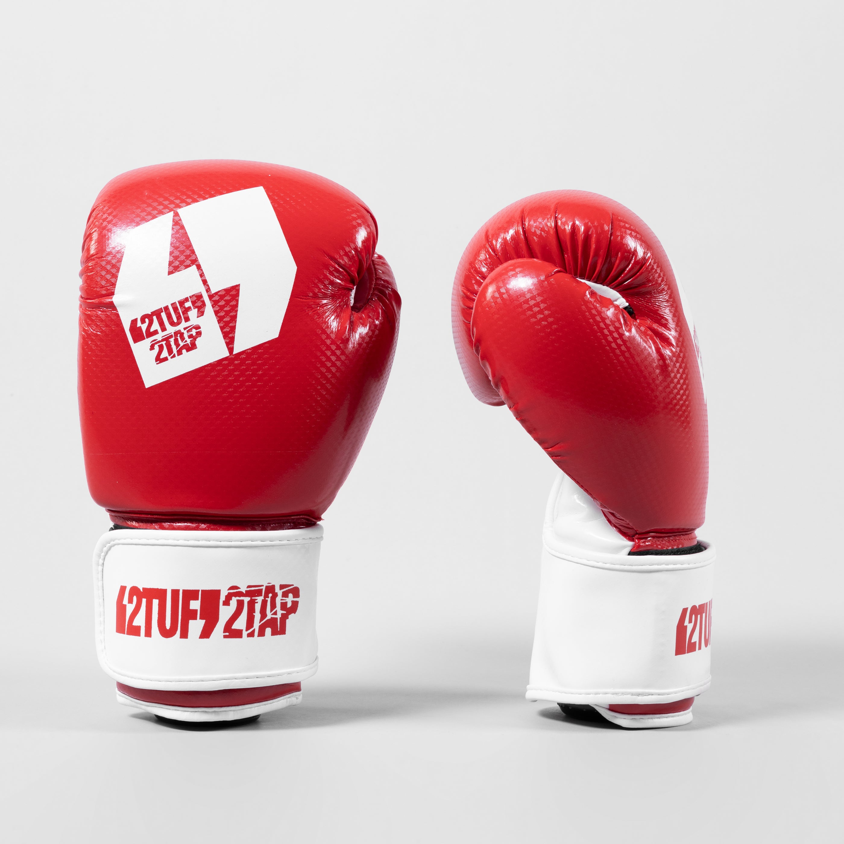 'Vintage' Boxing Gloves - Red/White 2TUF2TAP